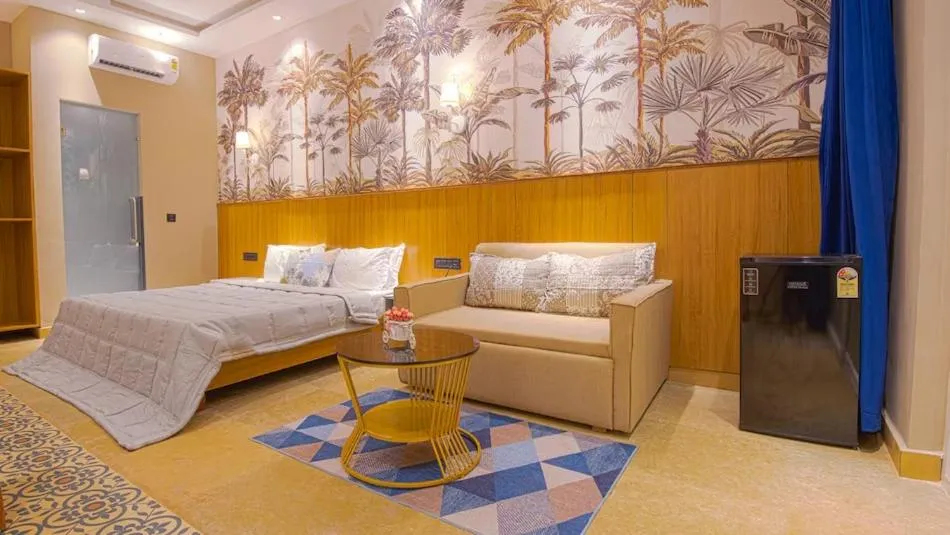 Photo of the whole room, Bed in Eutopia Beach Resort