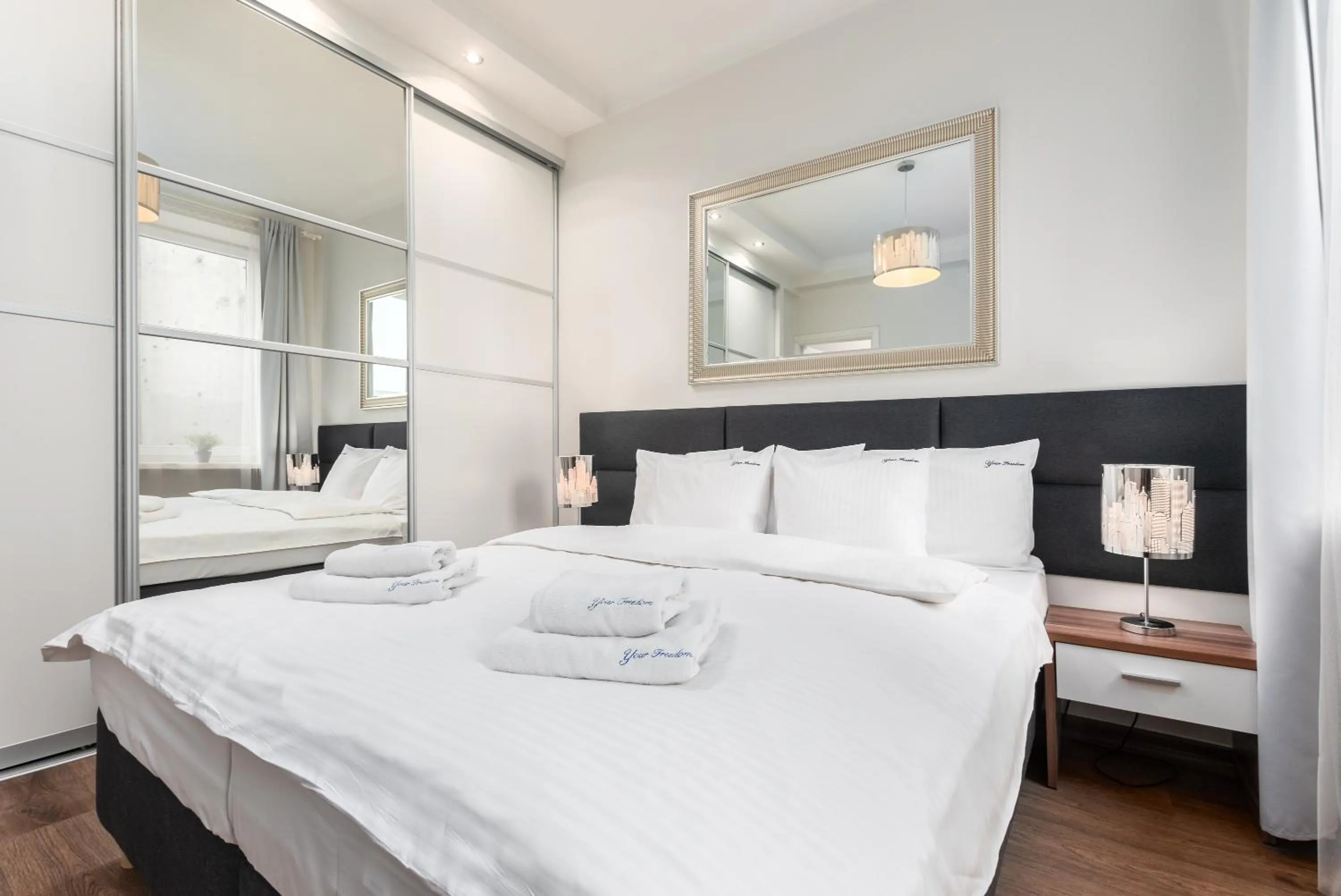 Bed in Apartament Chmielna by Your Freedom