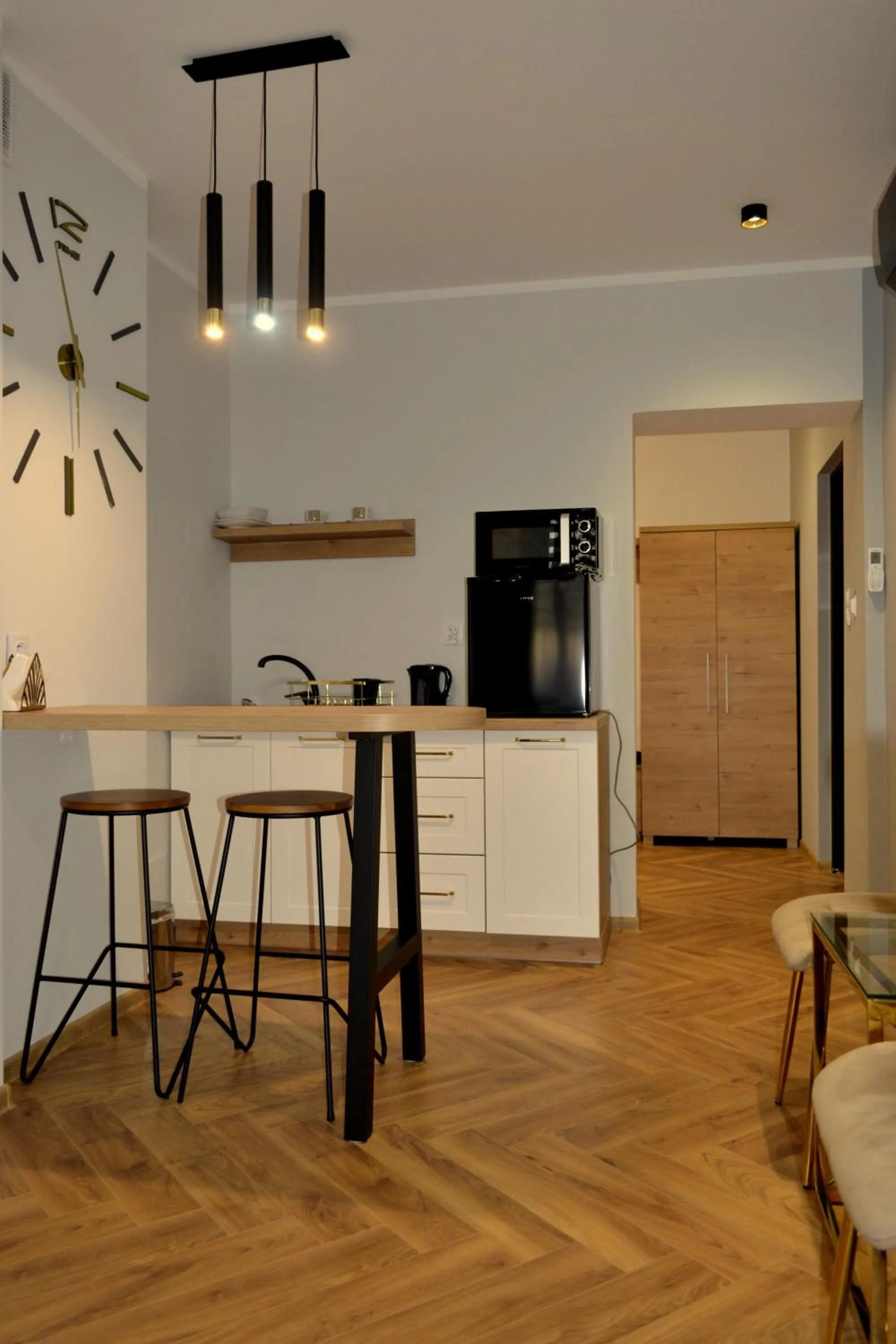 Kitchen or kitchenette in Hotel Piast