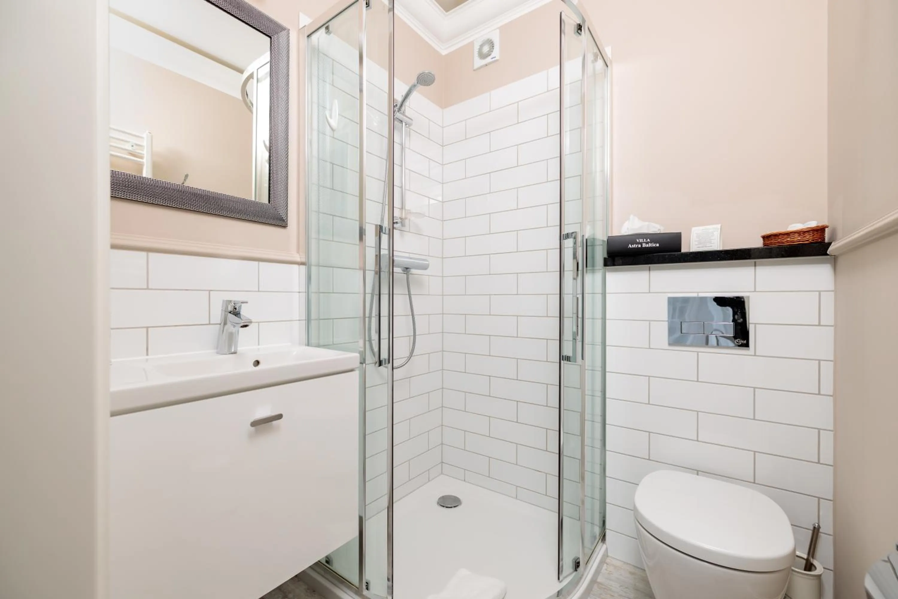 Shower in Villa Astra Baltica