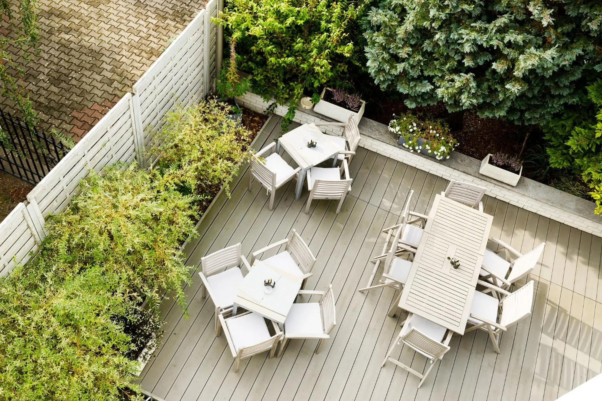 Garden view in Villa Astra Baltica