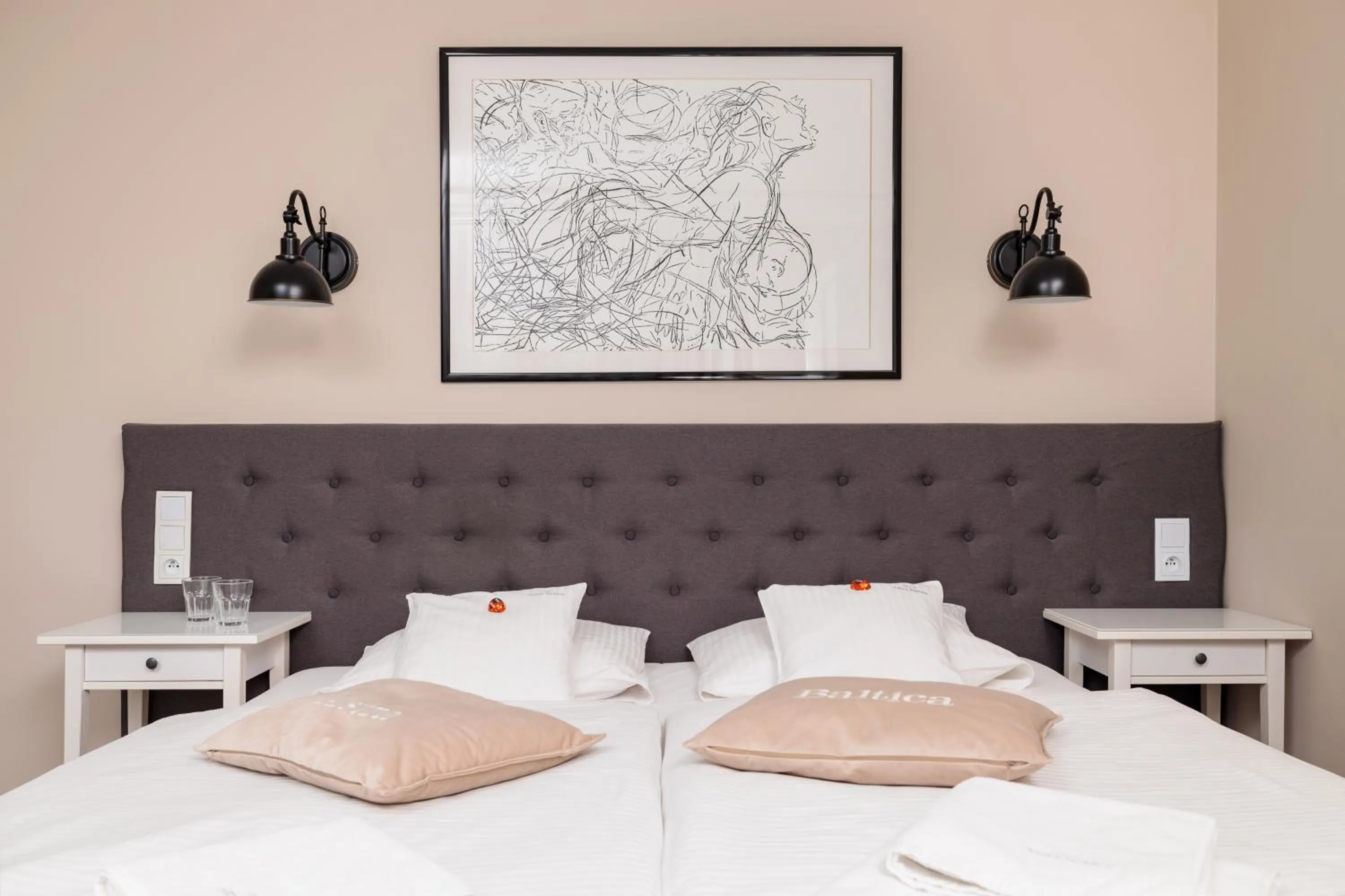 Bed in Villa Astra Baltica