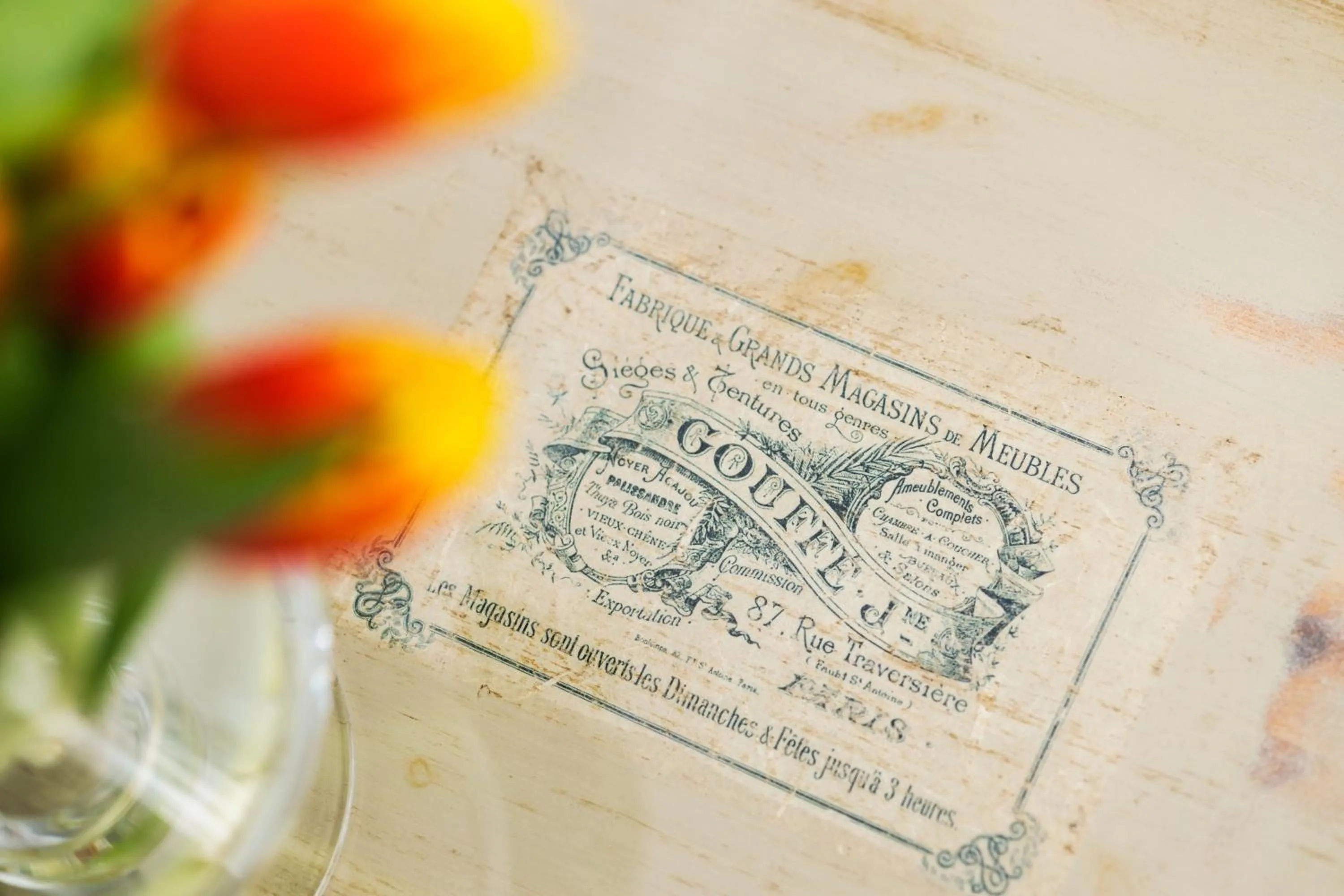 Decorative detail in Villa Astra Baltica