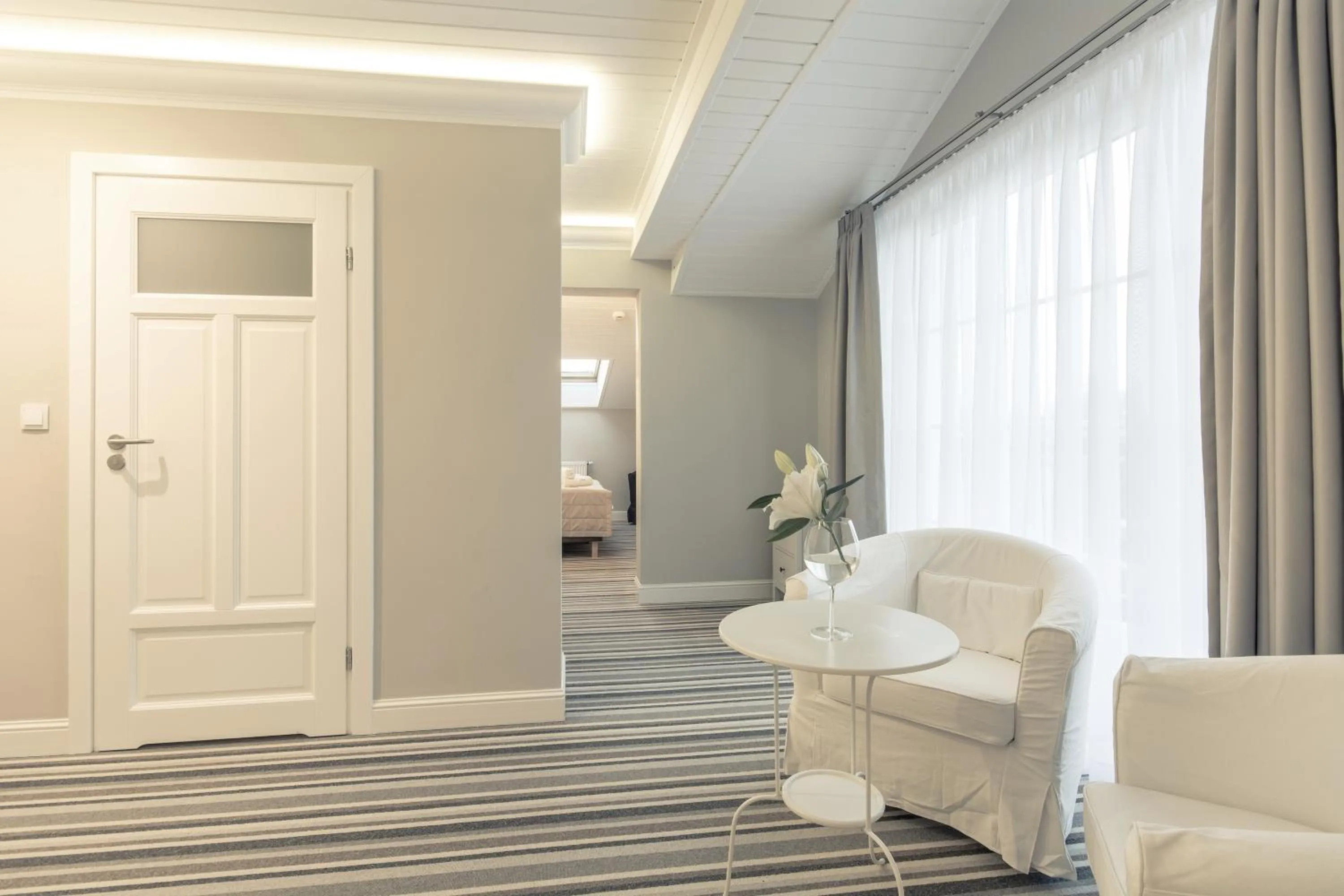 Seating area in Villa Astra Baltica