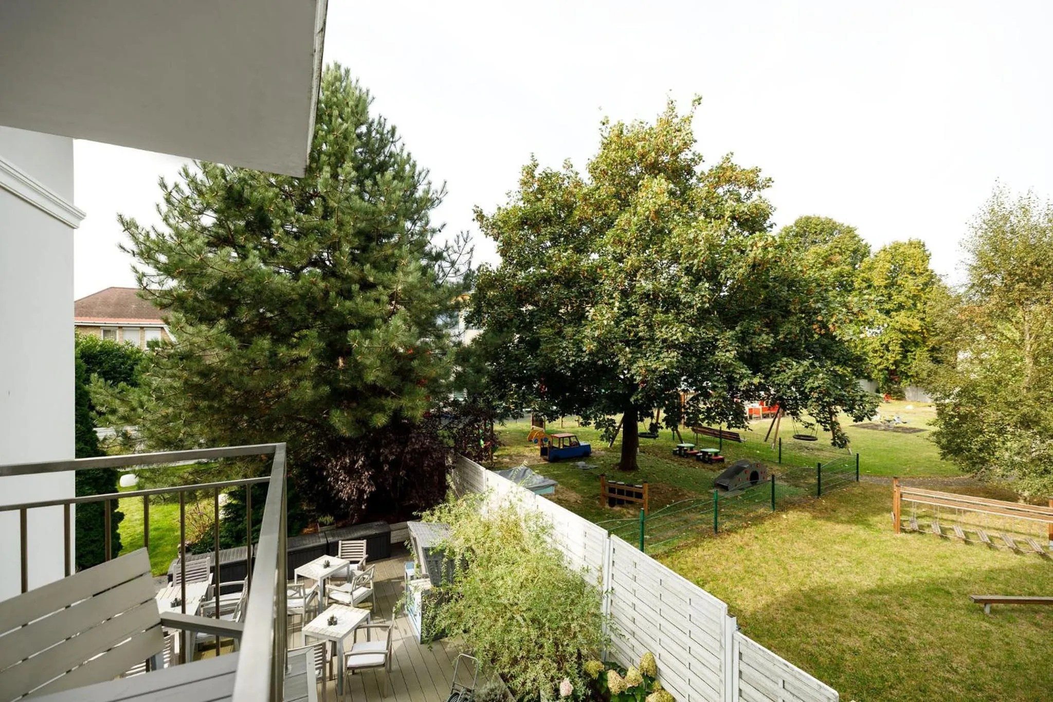 Garden view in Villa Astra Baltica