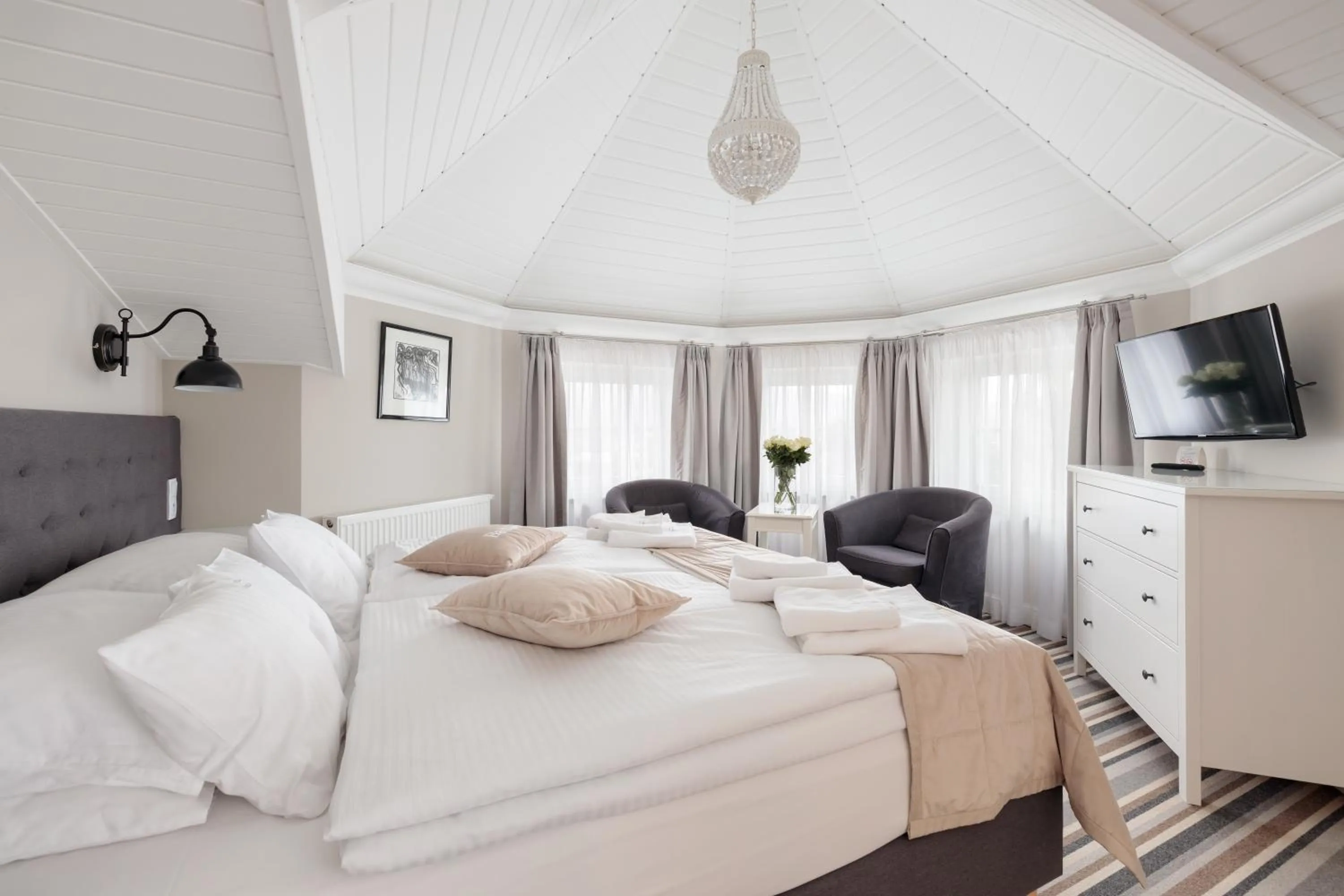 Bed in Villa Astra Baltica