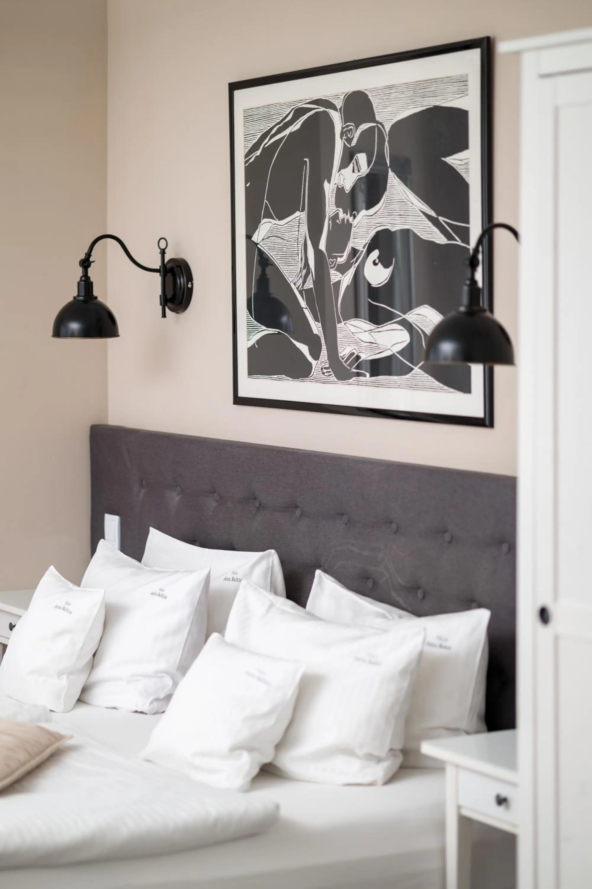 Bed in Villa Astra Baltica