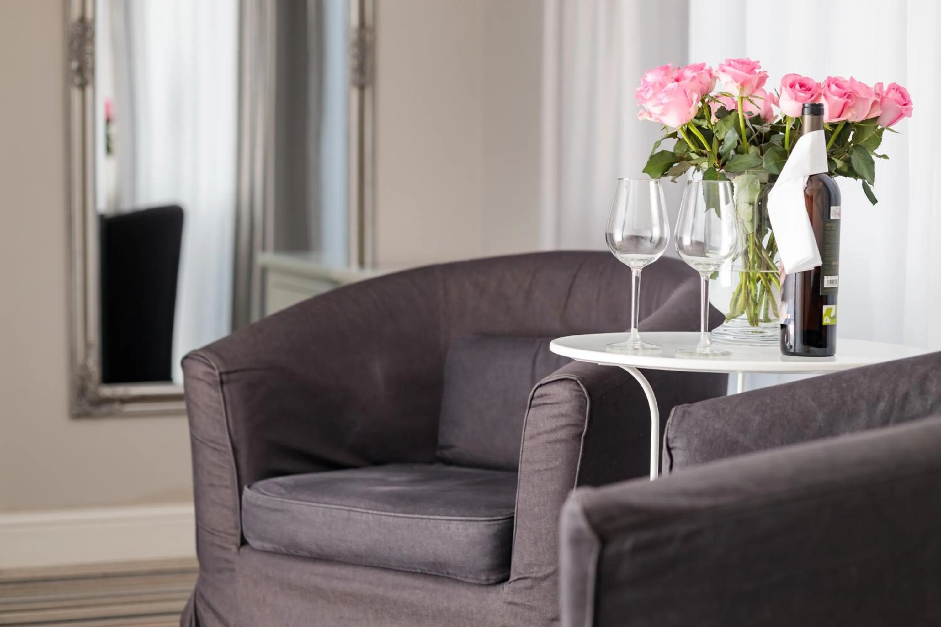 Seating area in Villa Astra Baltica