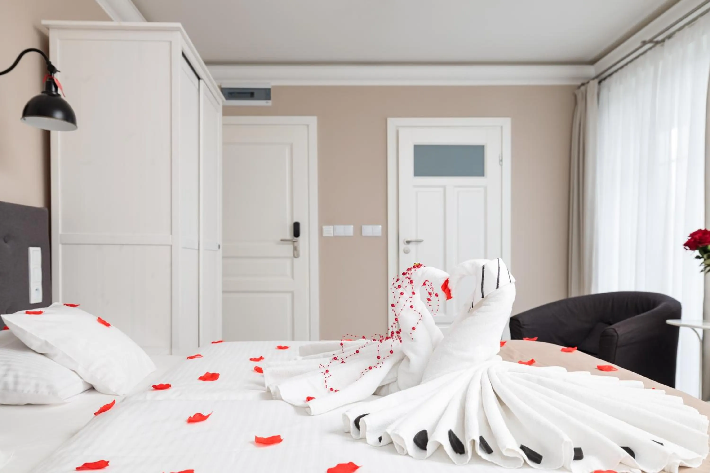 Bed in Villa Astra Baltica