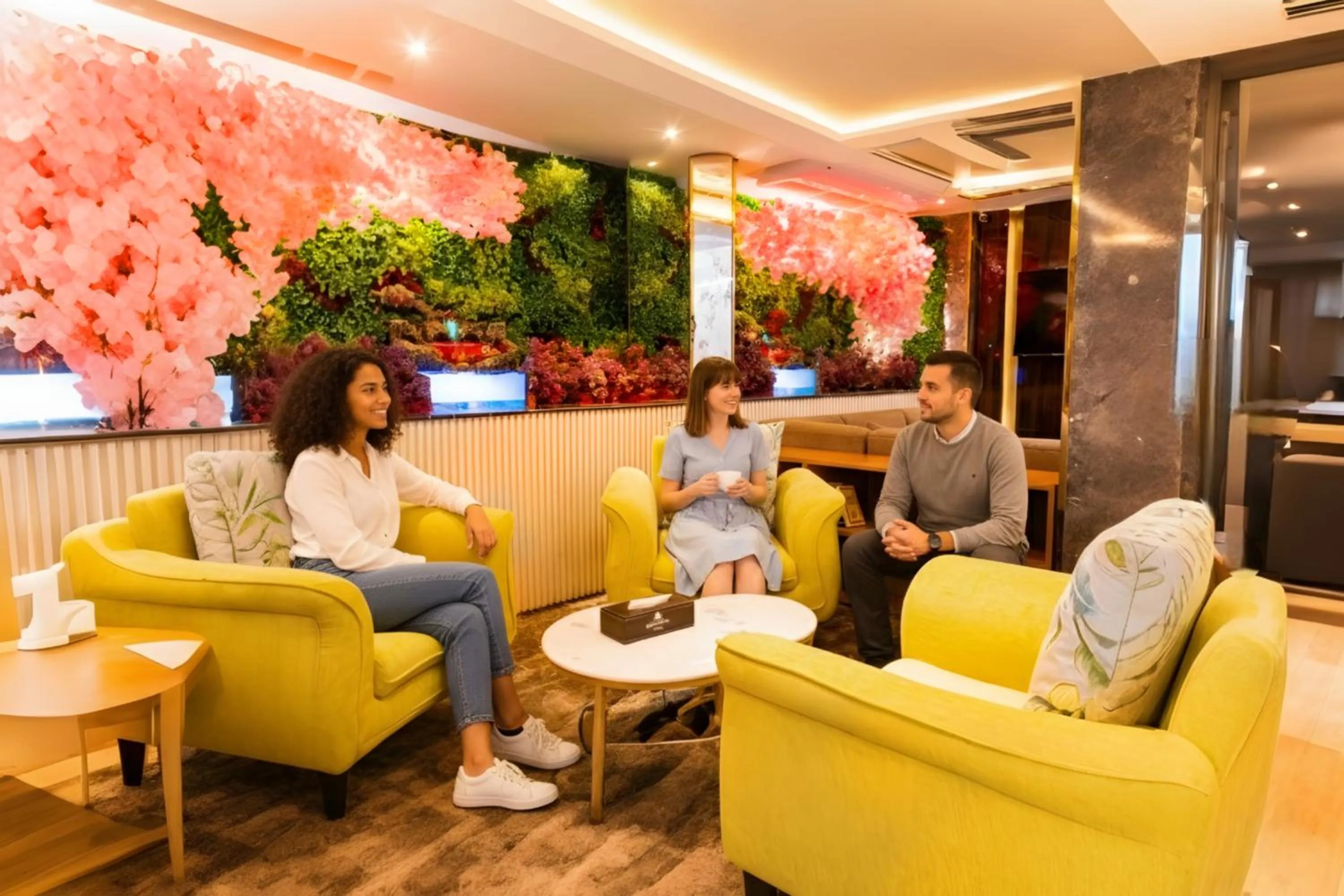 Lobby or reception in Marco Polo Dhaka