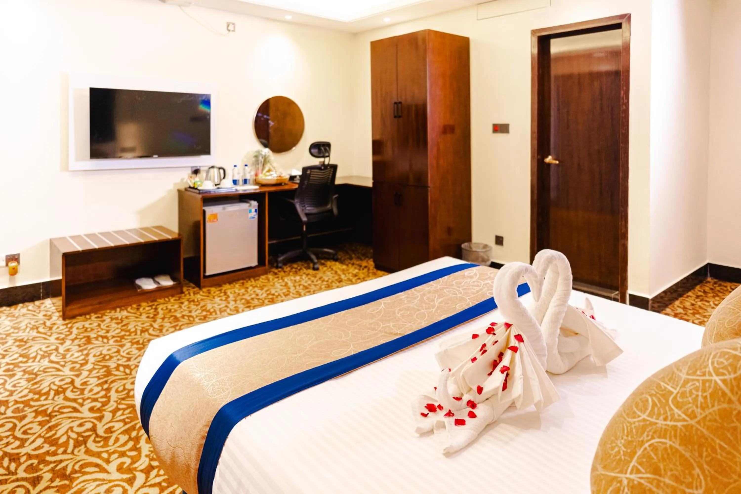 Bed in Marco Polo Dhaka