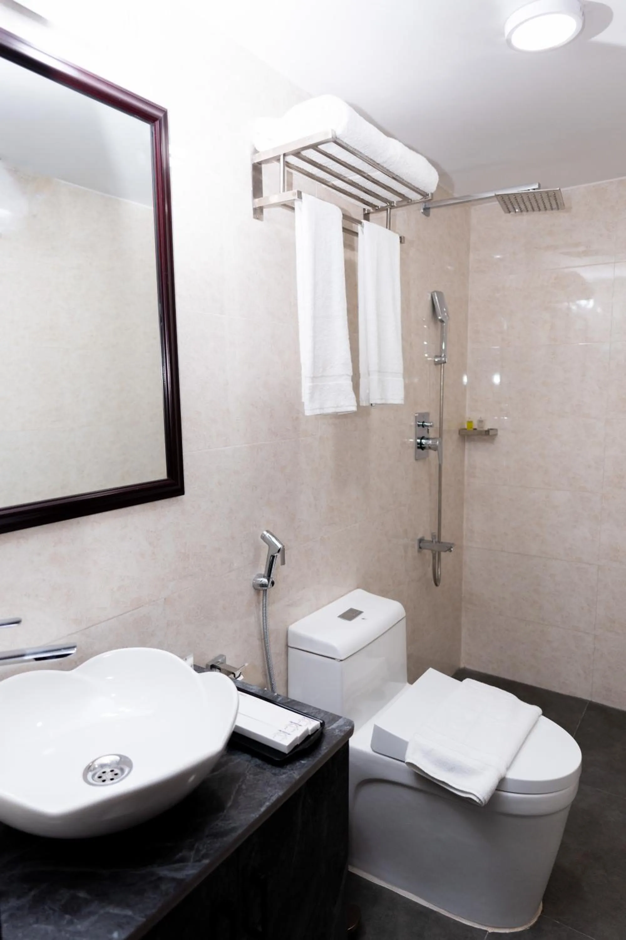 Toilet in Marco Polo Dhaka