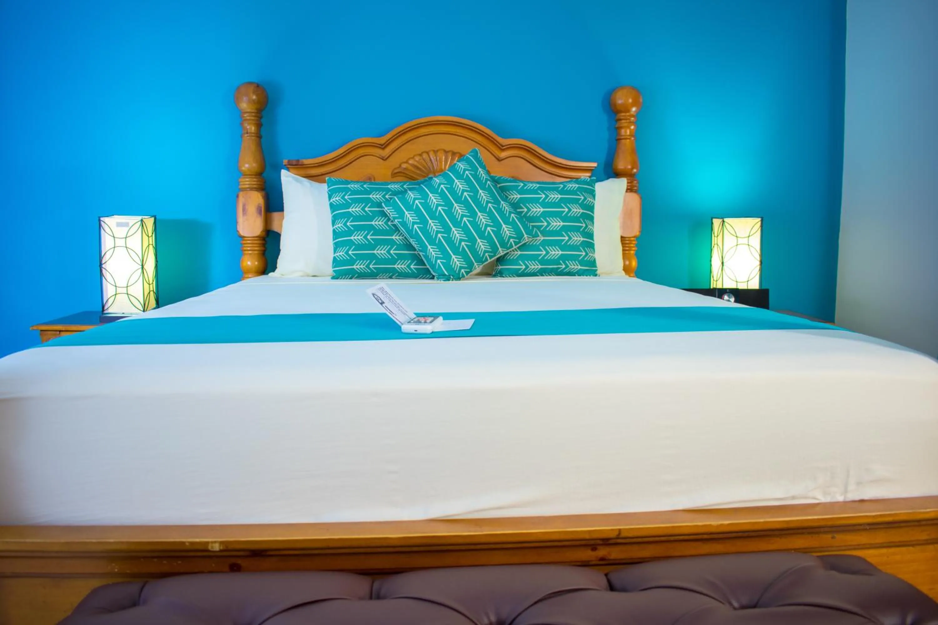 Bed in Casa Alexandria Guest Apartment