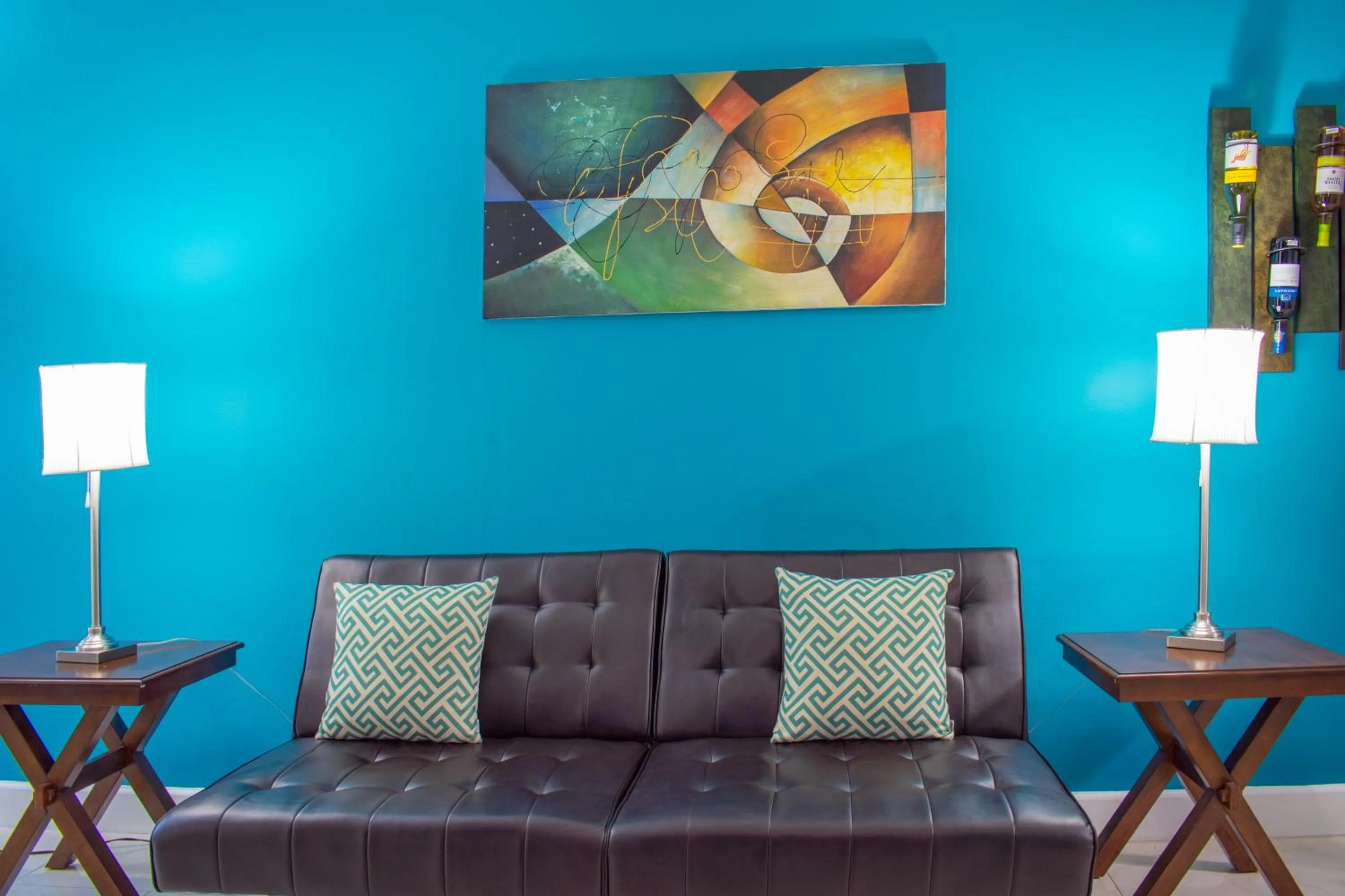 Living room in Casa Alexandria Guest Apartment