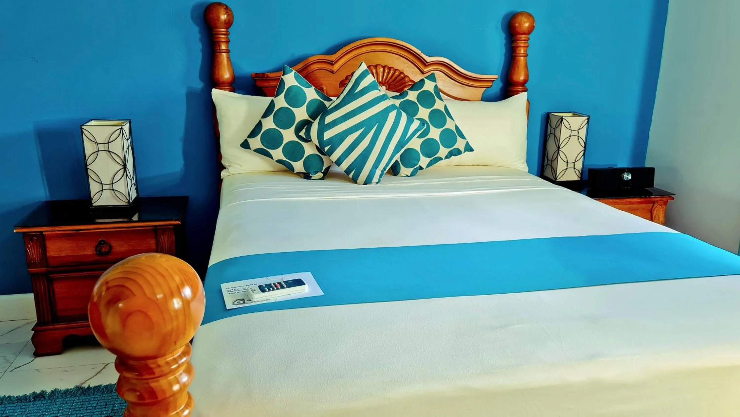 Bed in Casa Alexandria Guest Apartment