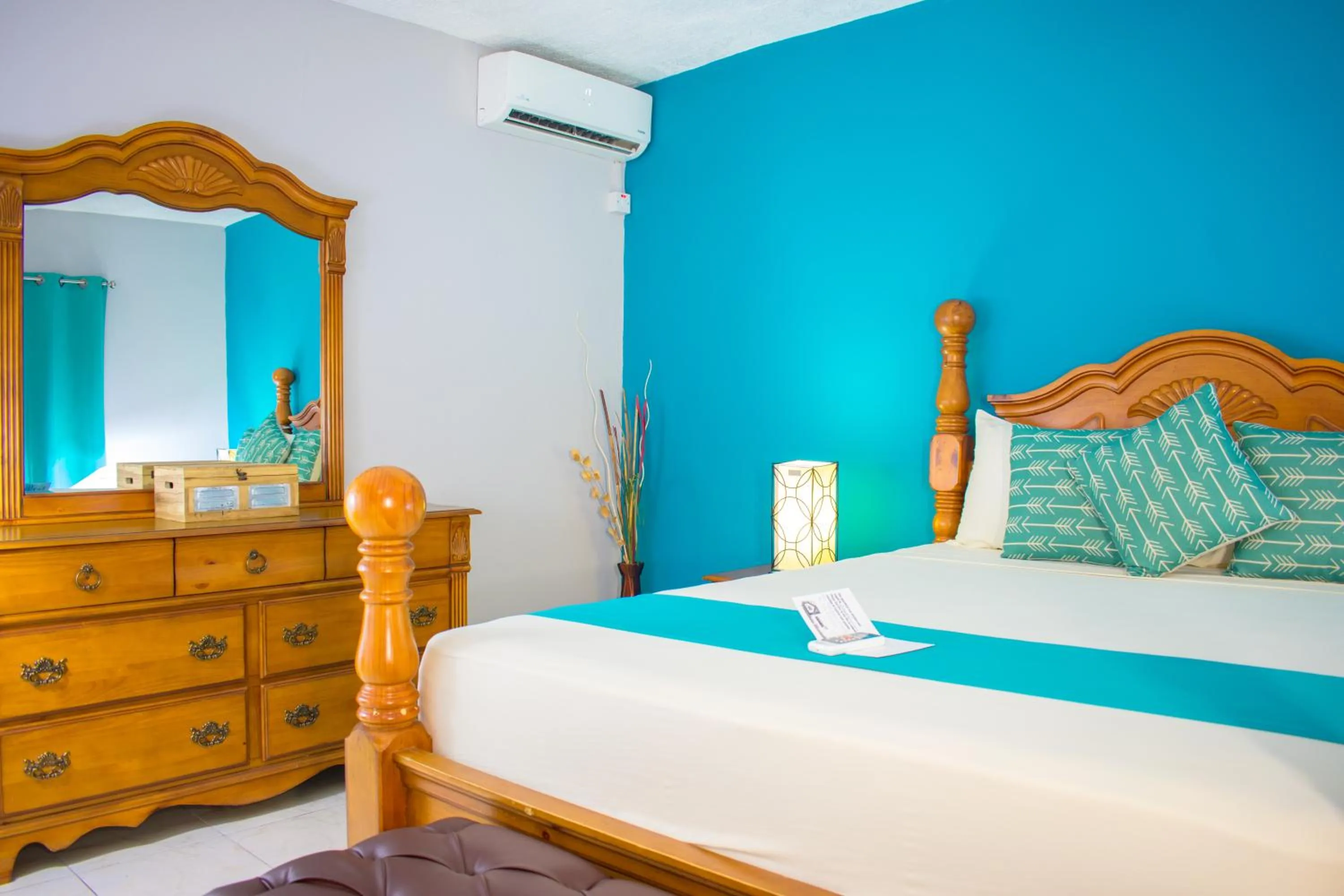 Bed in Casa Alexandria Guest Apartment