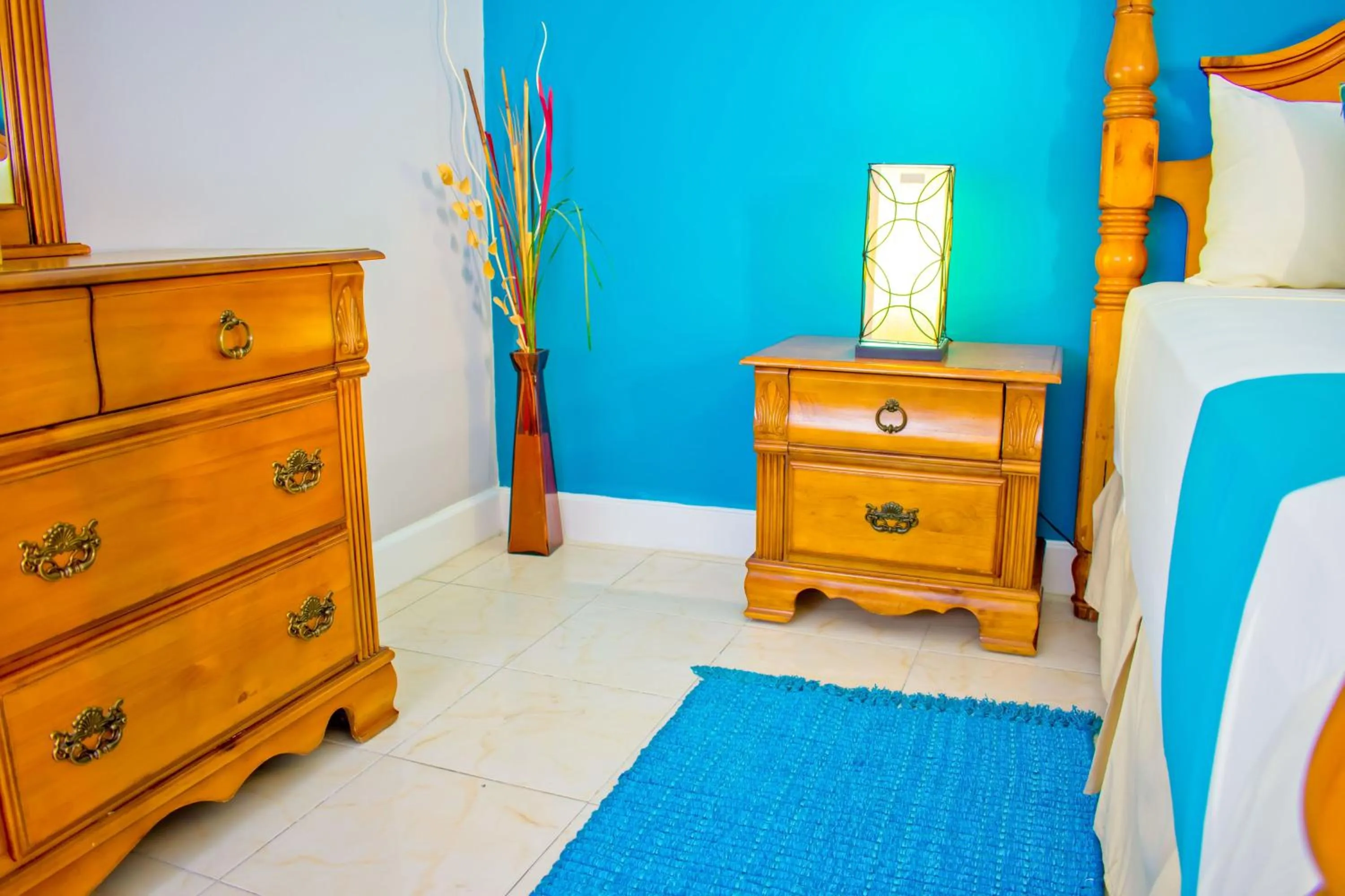 Bed in Casa Alexandria Guest Apartment