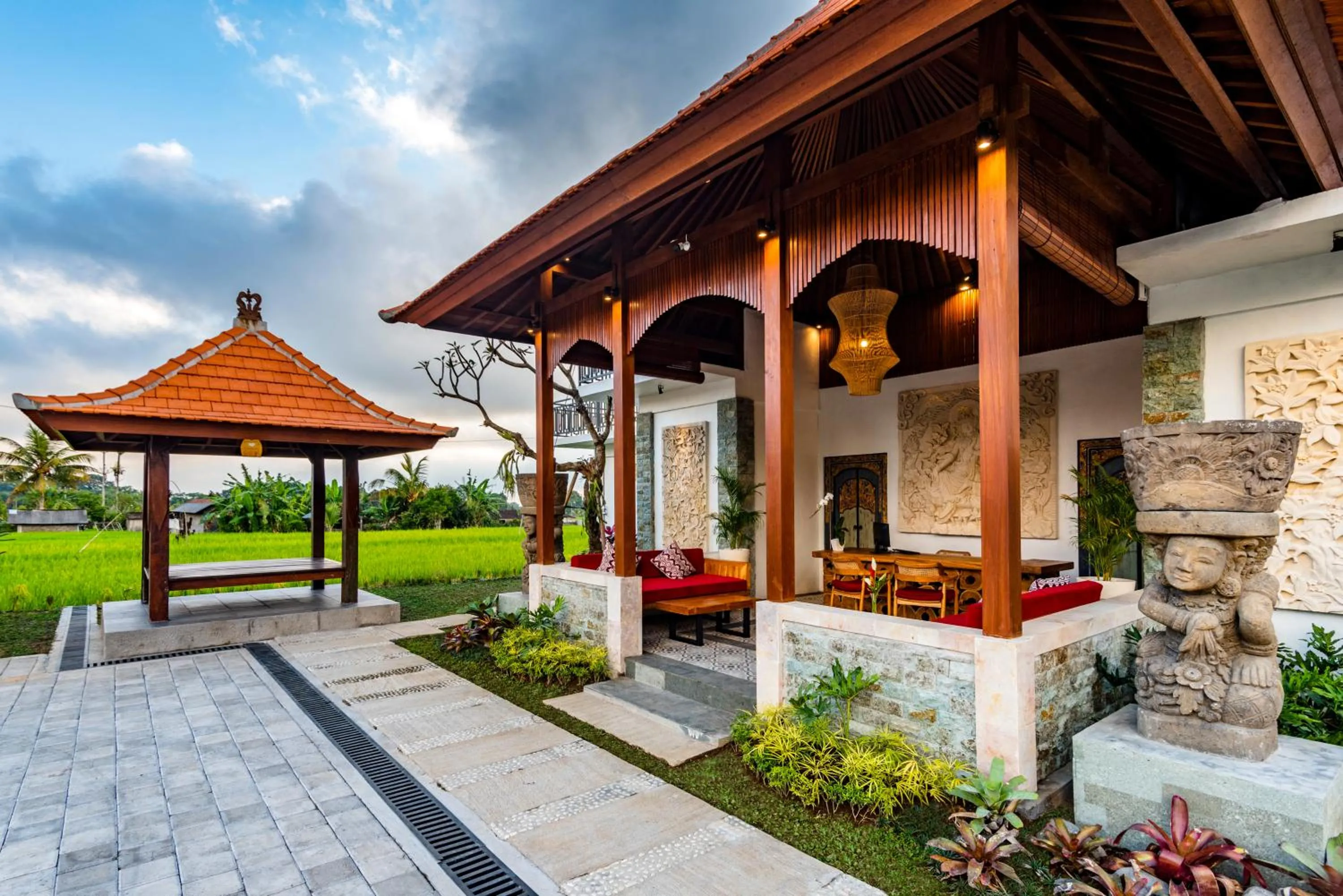 Garden in Akshaya Resort Ubud by Dhananjaya Hospitality