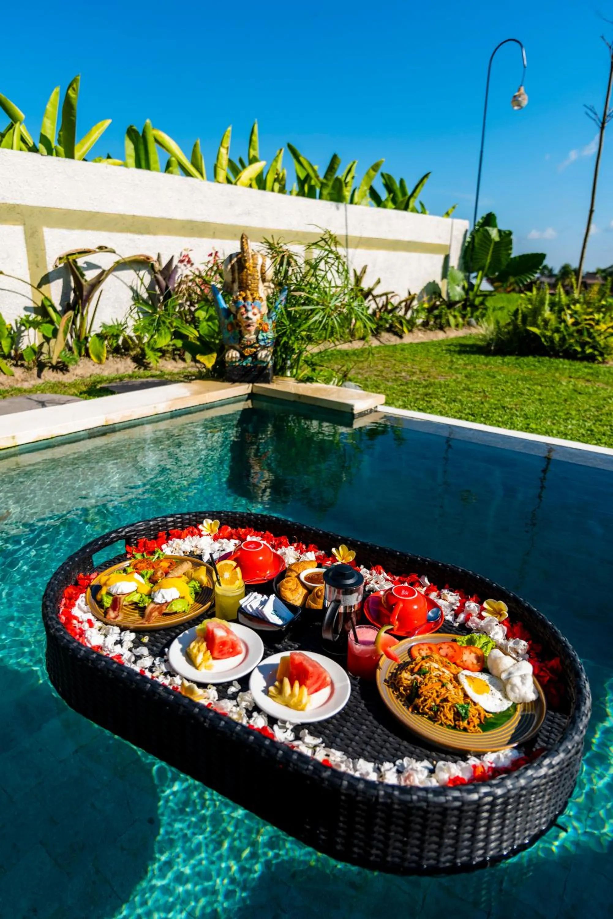 Pool view in Akshaya Resort Ubud by Dhananjaya Hospitality