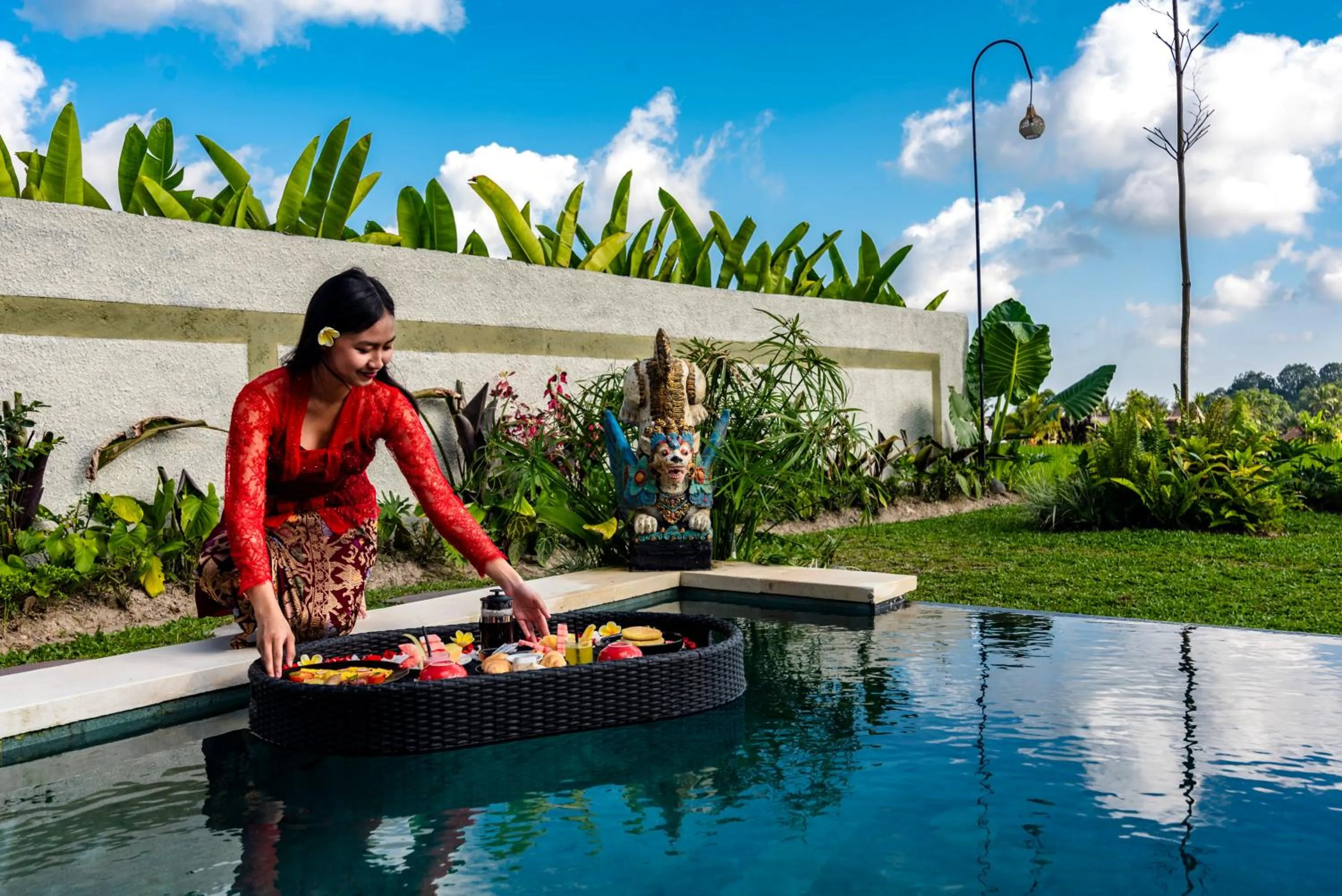 Garden view in Akshaya Resort Ubud by Dhananjaya Hospitality