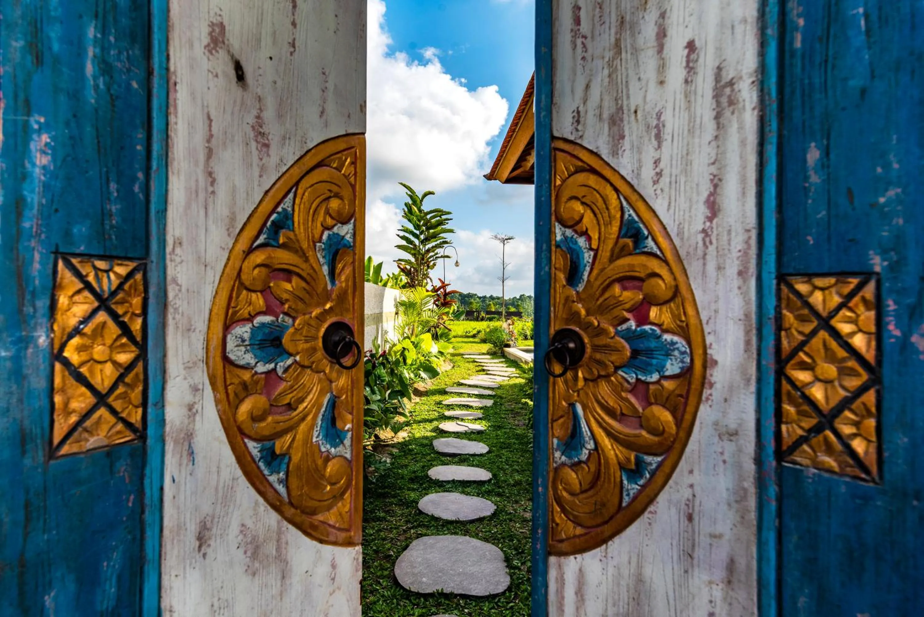 Garden in Akshaya Resort Ubud by Dhananjaya Hospitality