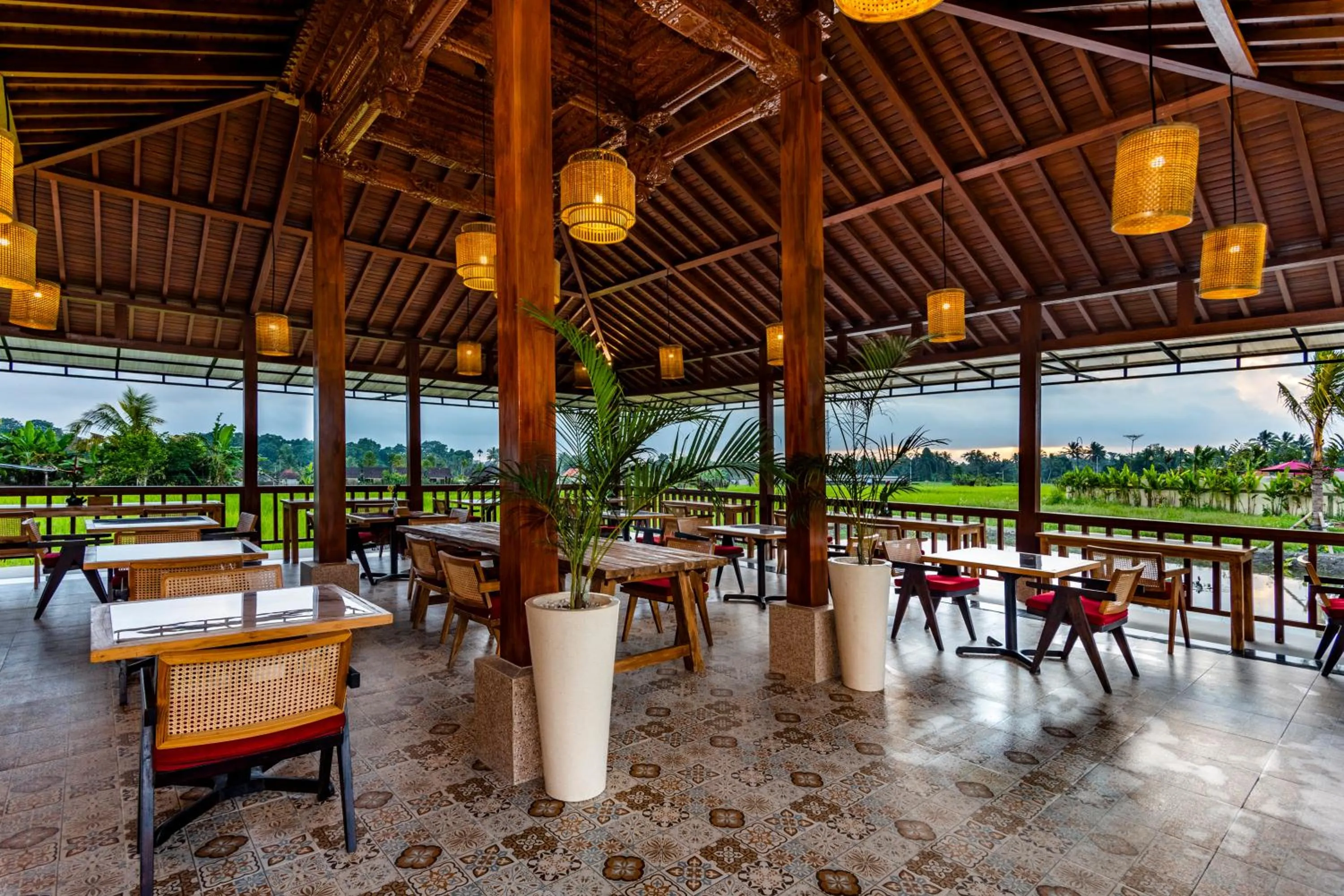 Restaurant/places to eat in Akshaya Resort Ubud by Dhananjaya Hospitality