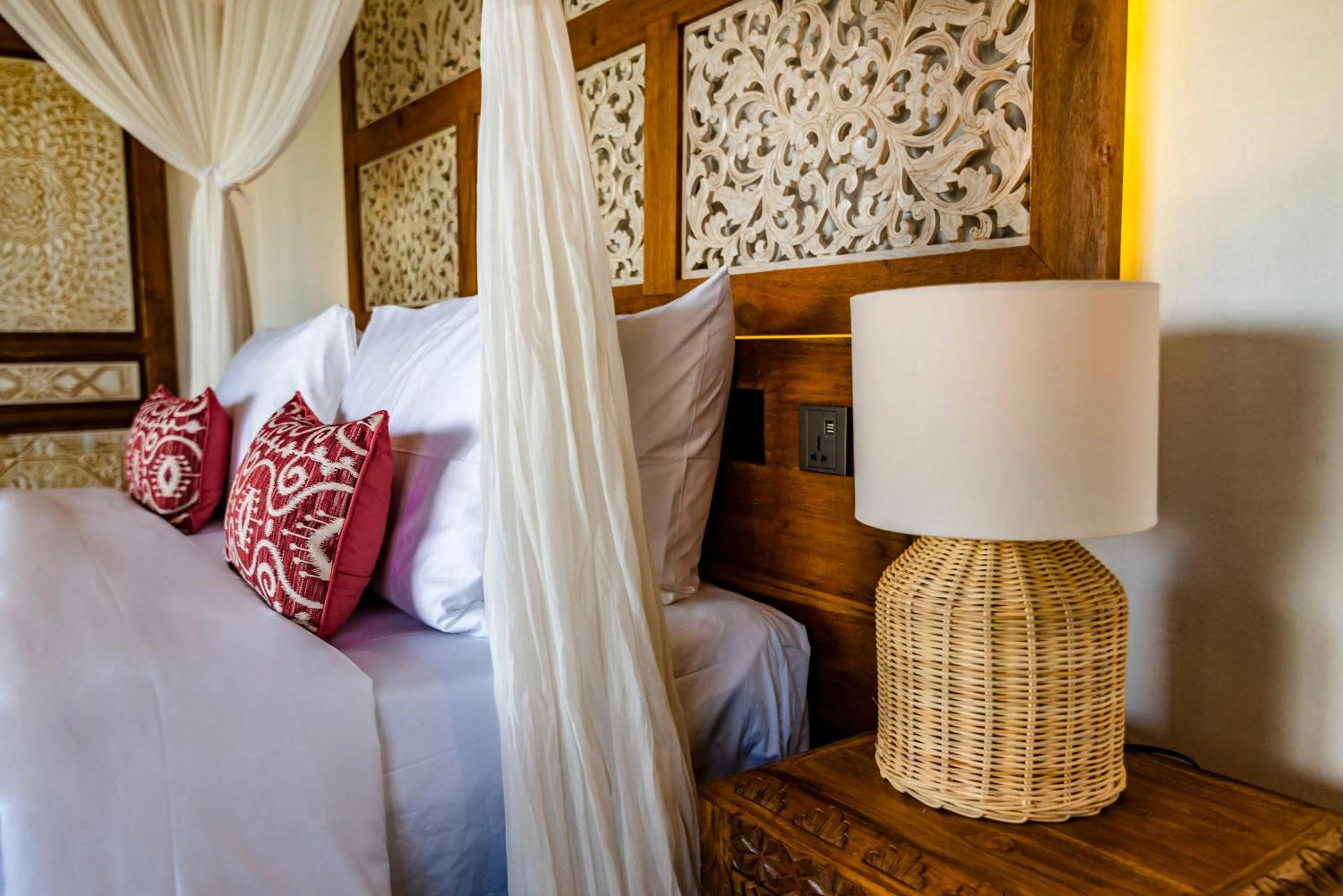 Photo of the whole room, Bed in Akshaya Resort Ubud by Dhananjaya Hospitality