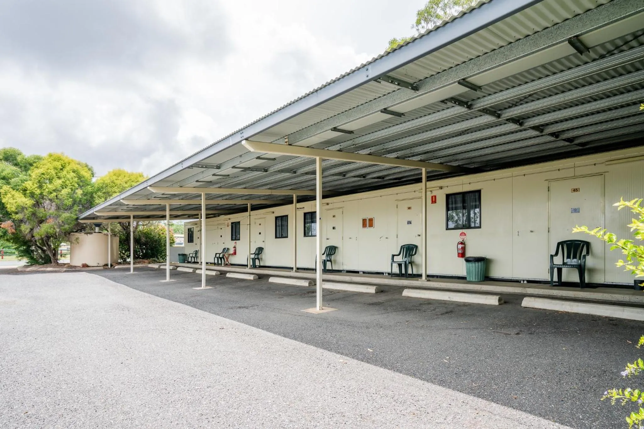 Property building in Capella Hotel Motel