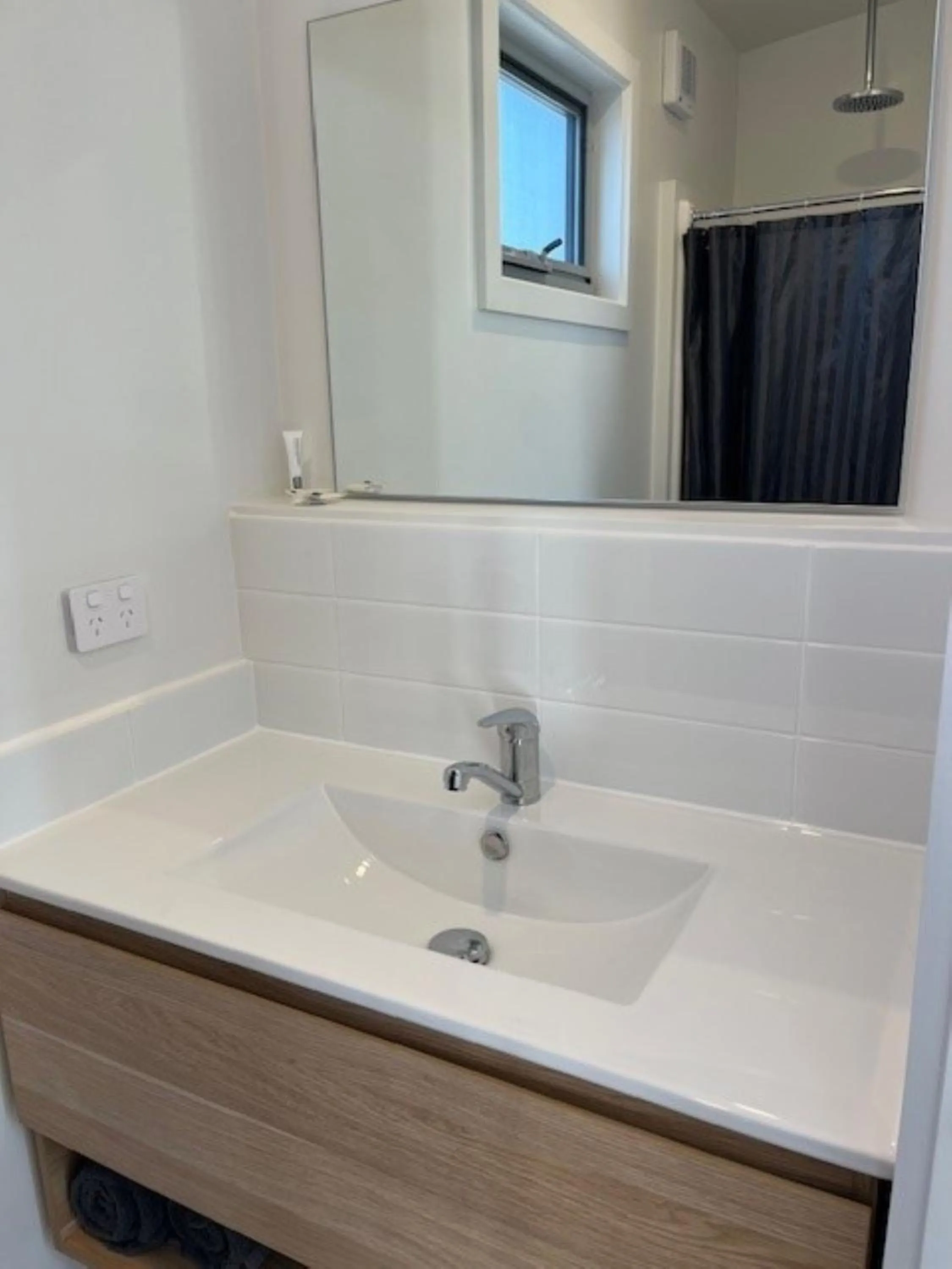 Bathroom in Sea Vu Caravan Park