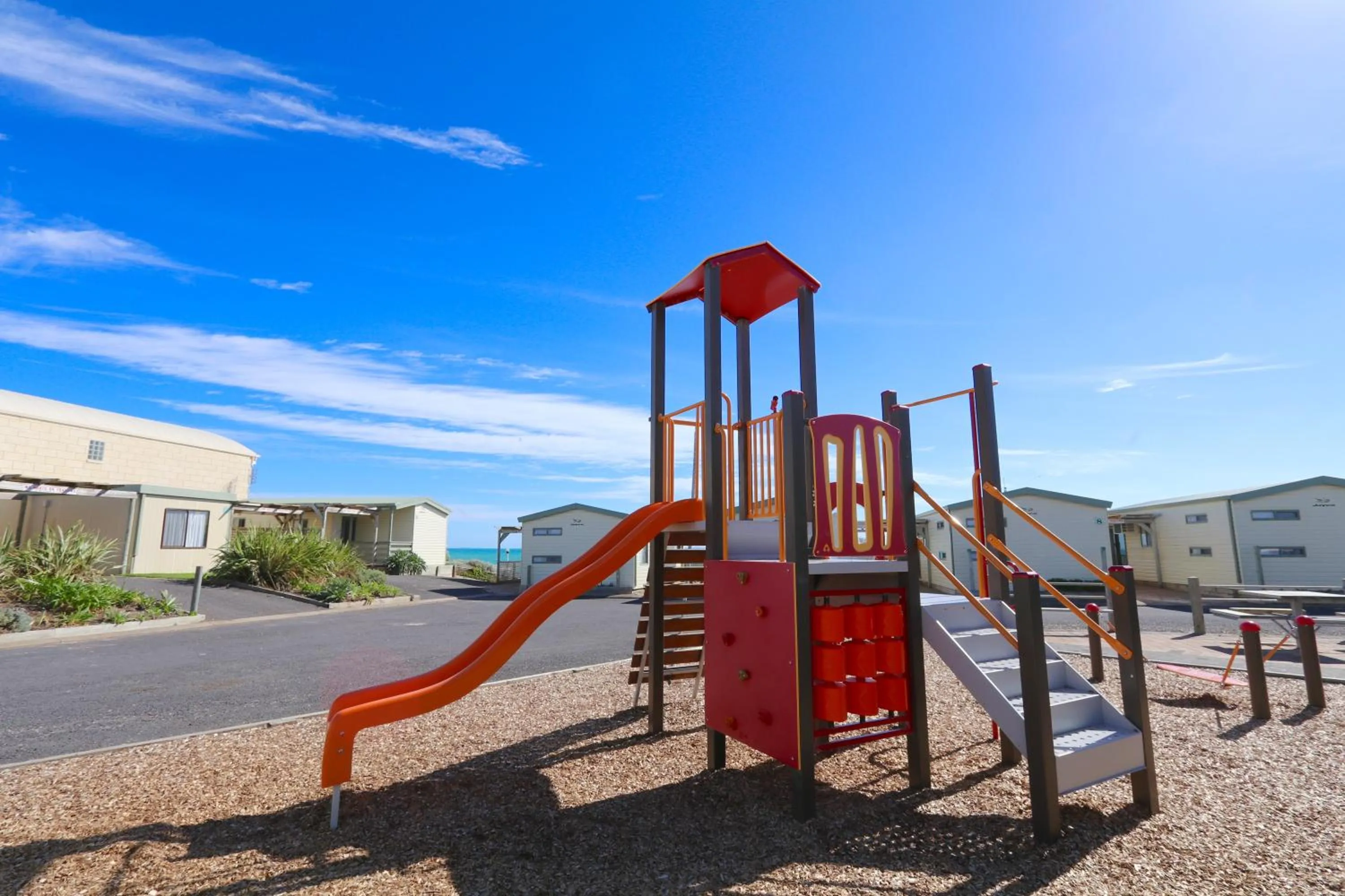 Children play ground in Sea Vu Caravan Park