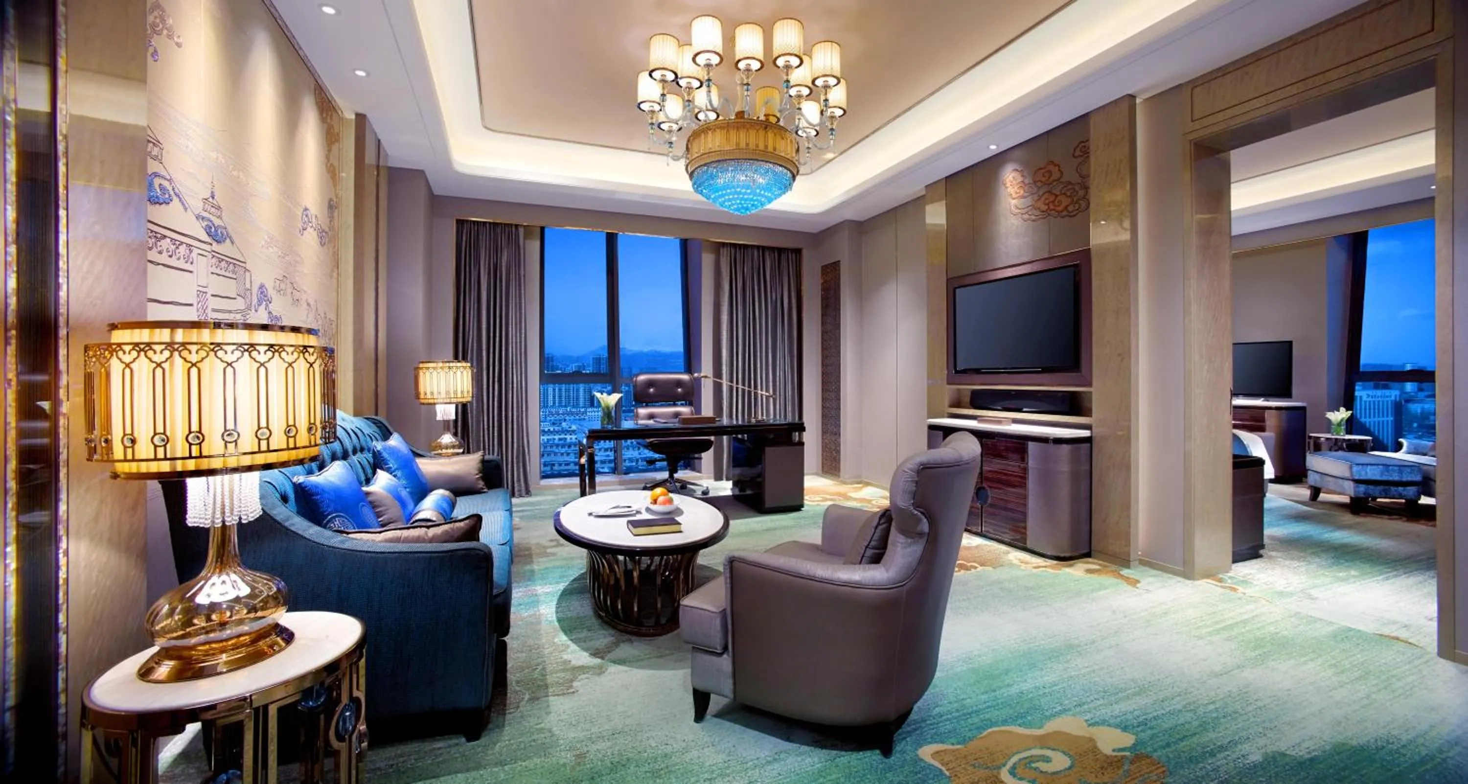 Living room in Wanda Vista Hohhot