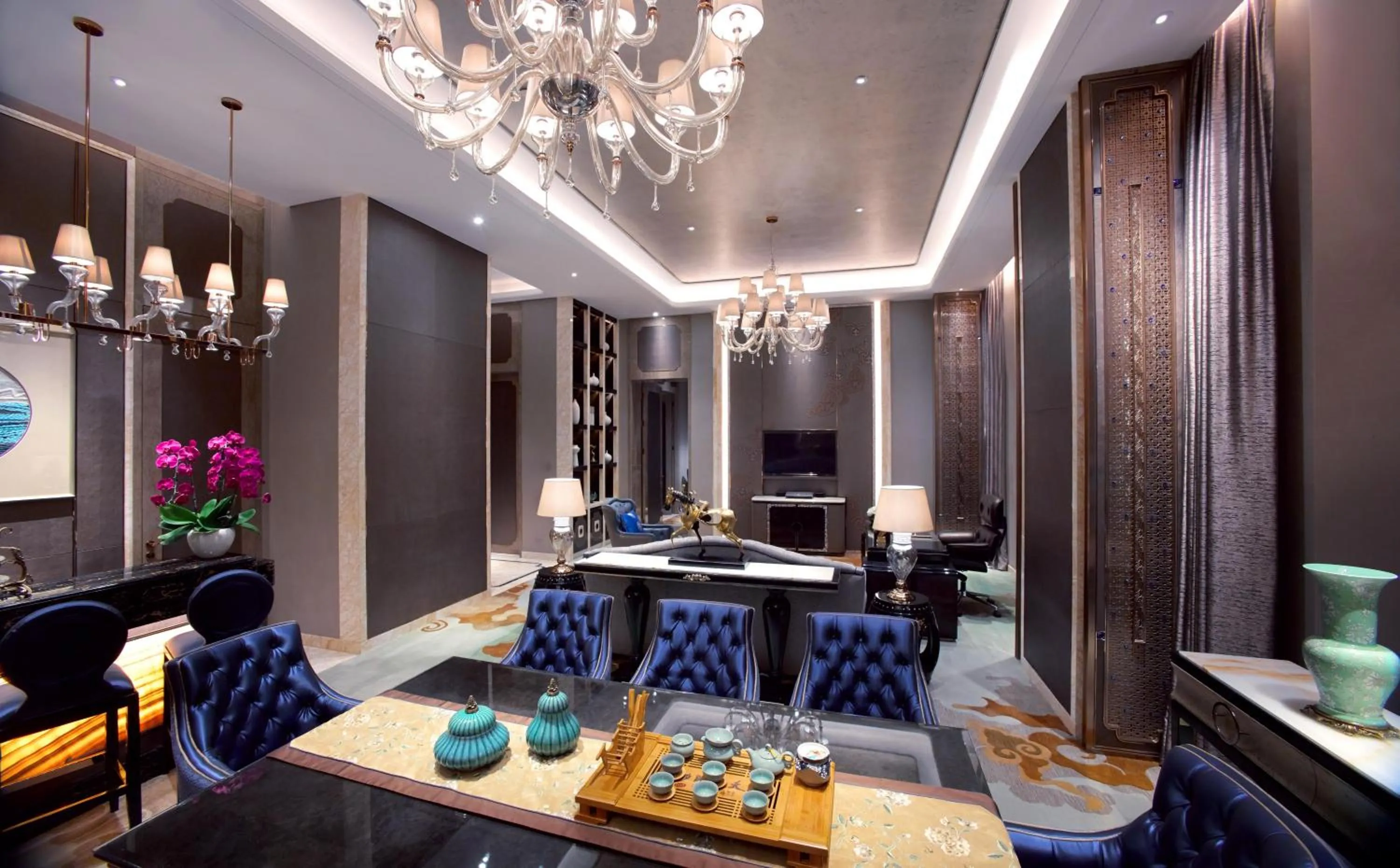 Living room in Wanda Vista Hohhot