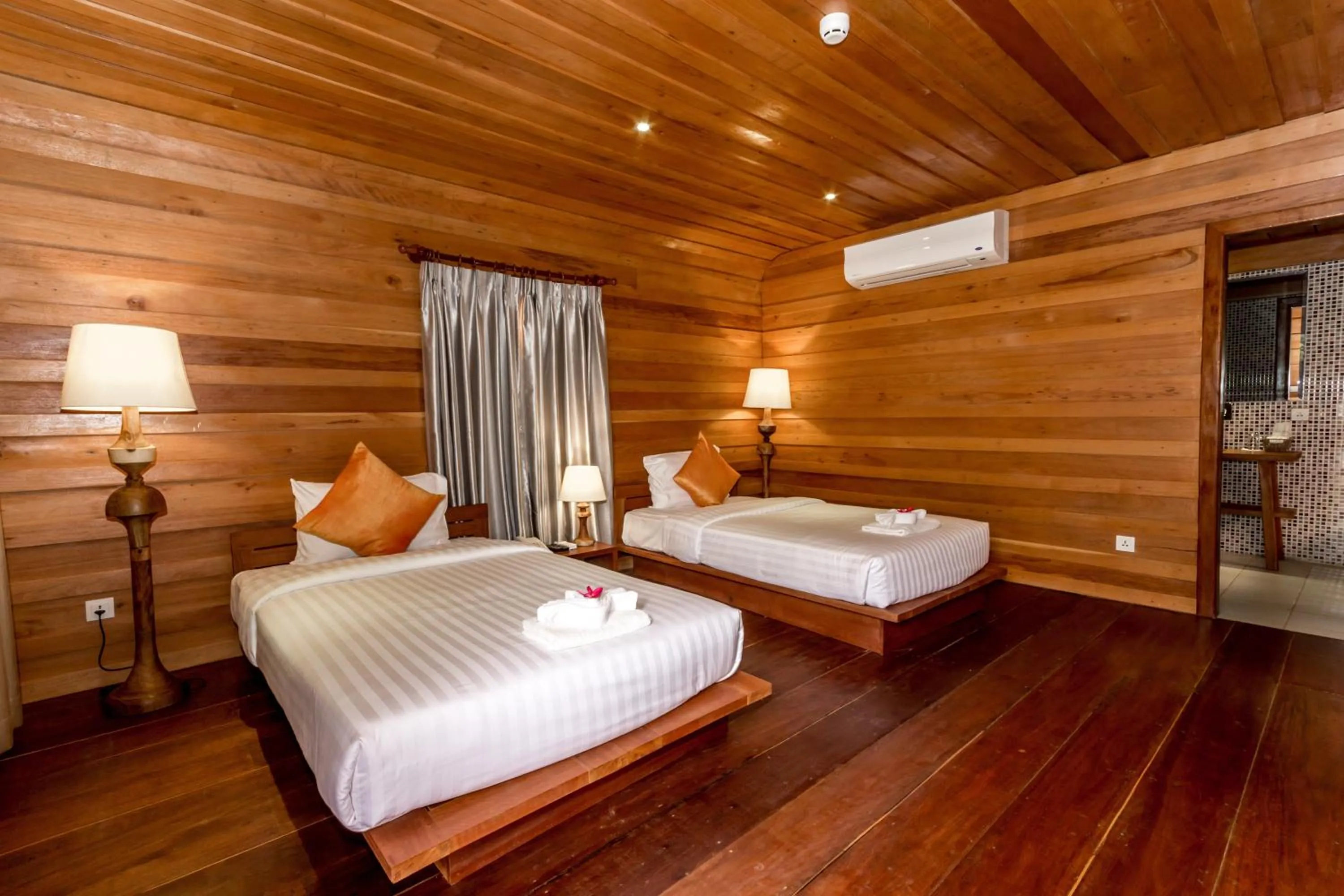 Bedroom, Bed in Angkor Heart Bungalow