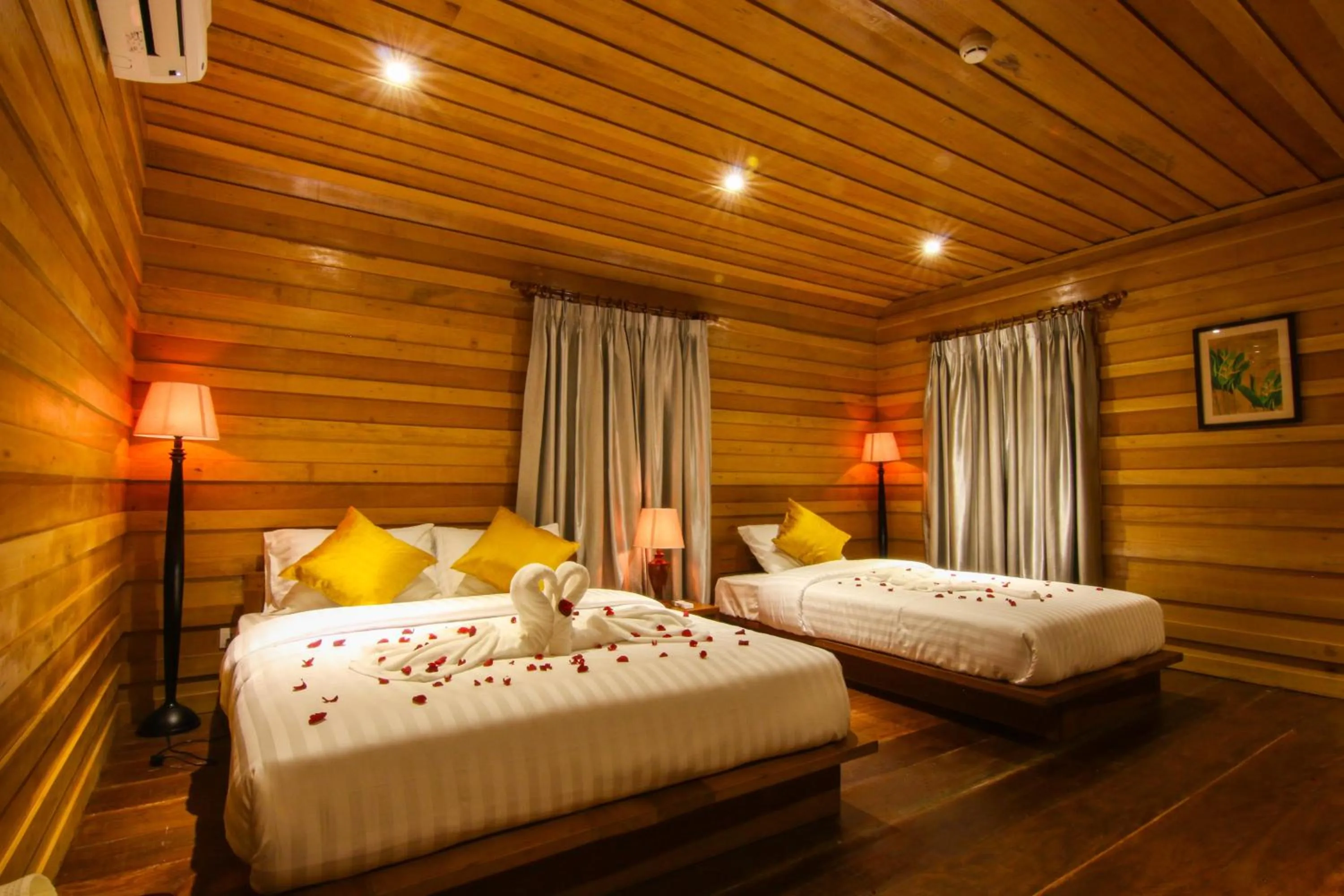 Bedroom, Bed in Angkor Heart Bungalow