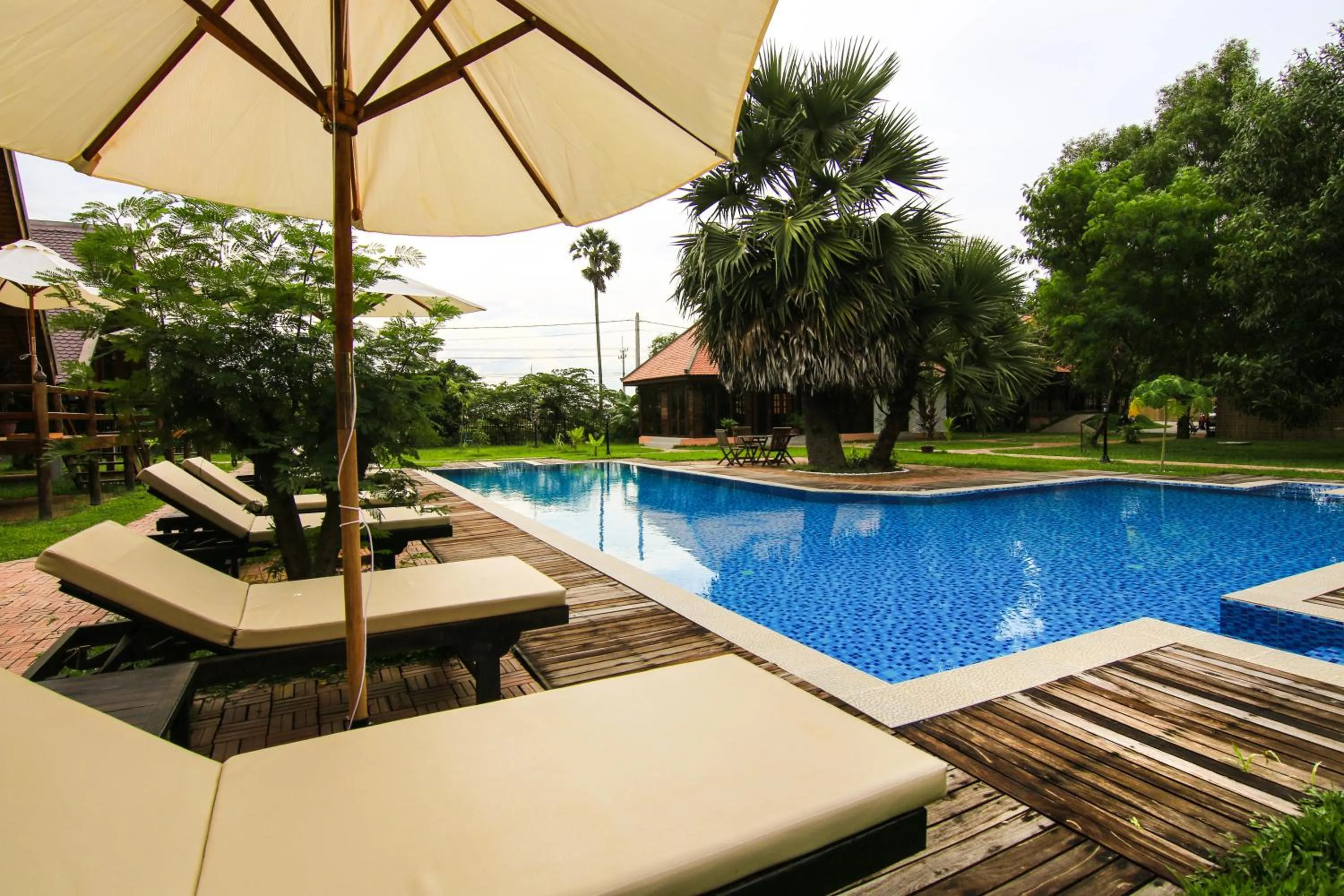 Swimming pool in Angkor Heart Bungalow
