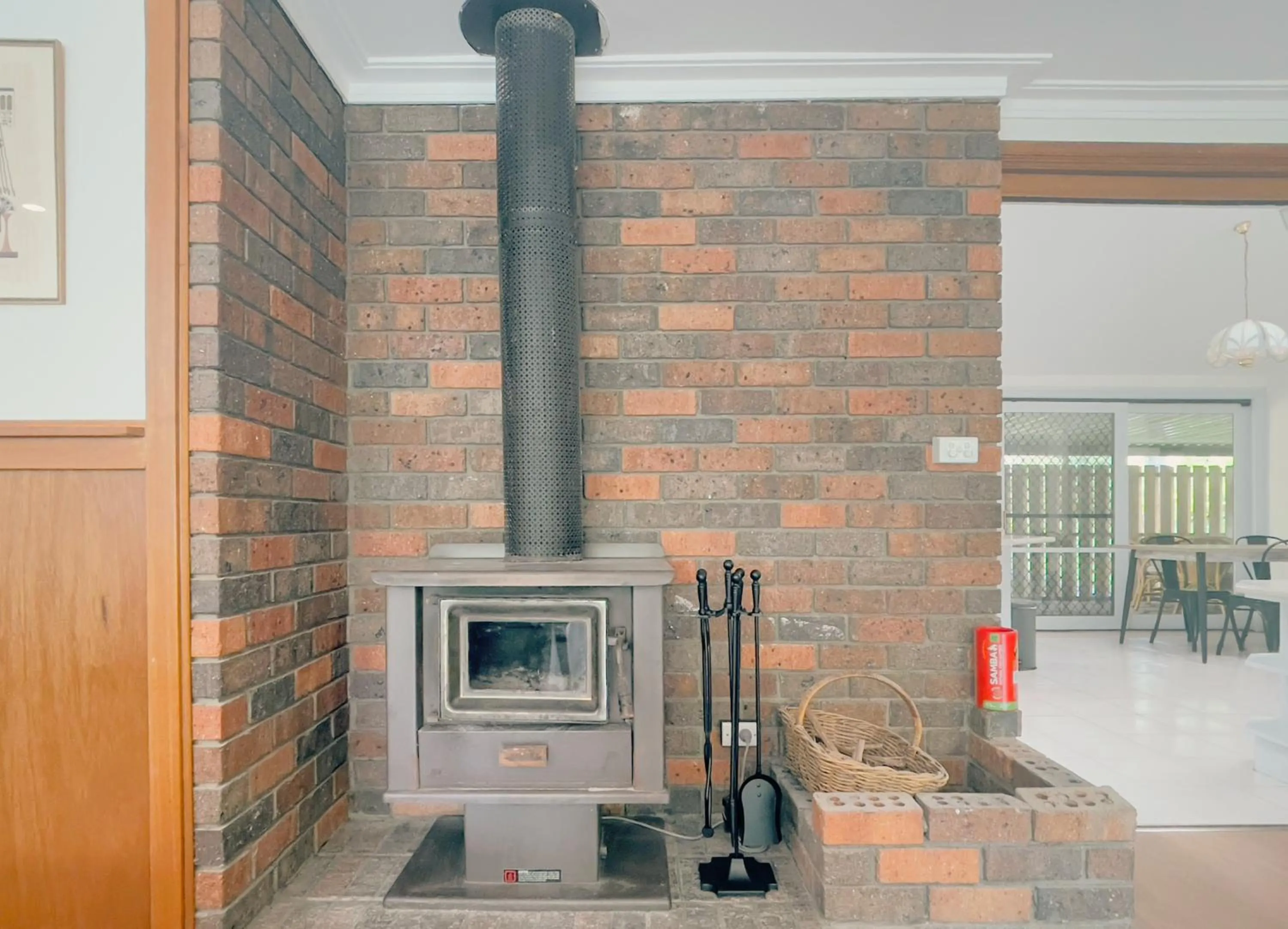 Living room in Sanctuary Park Cottages