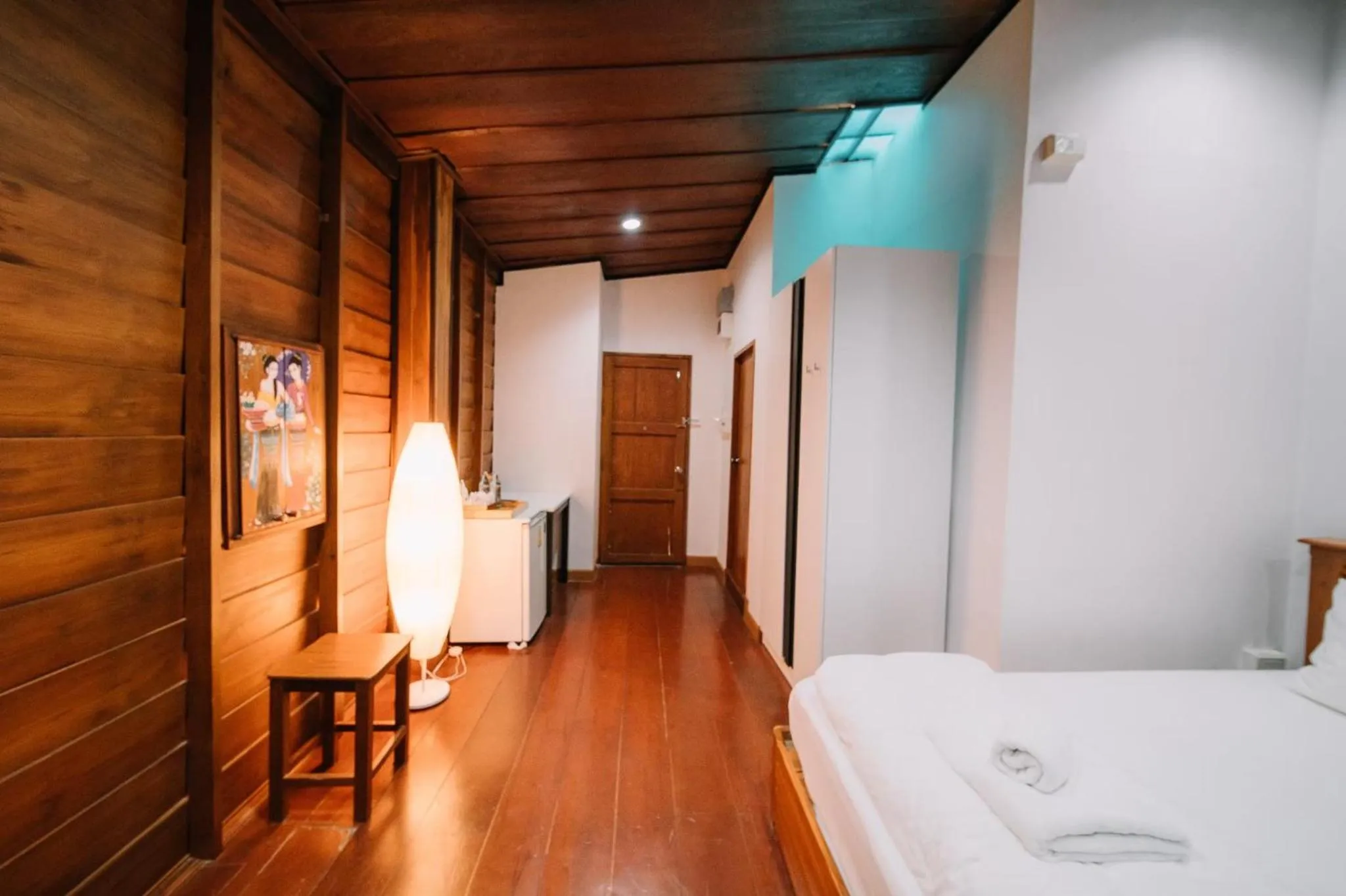 Photo of the whole room, Bed in Sukhothai Garden