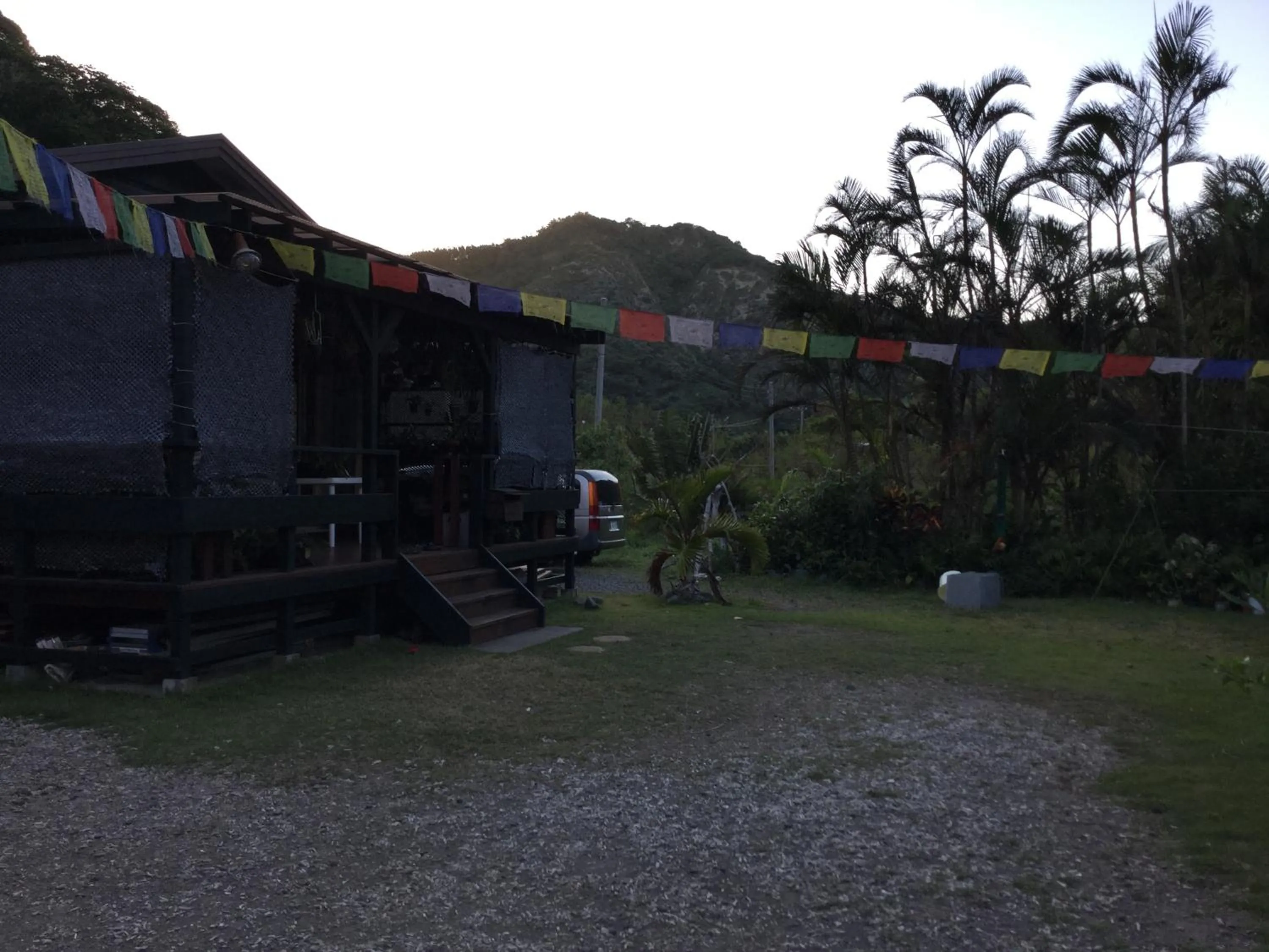 Facade/entrance in Shanti Bungalow