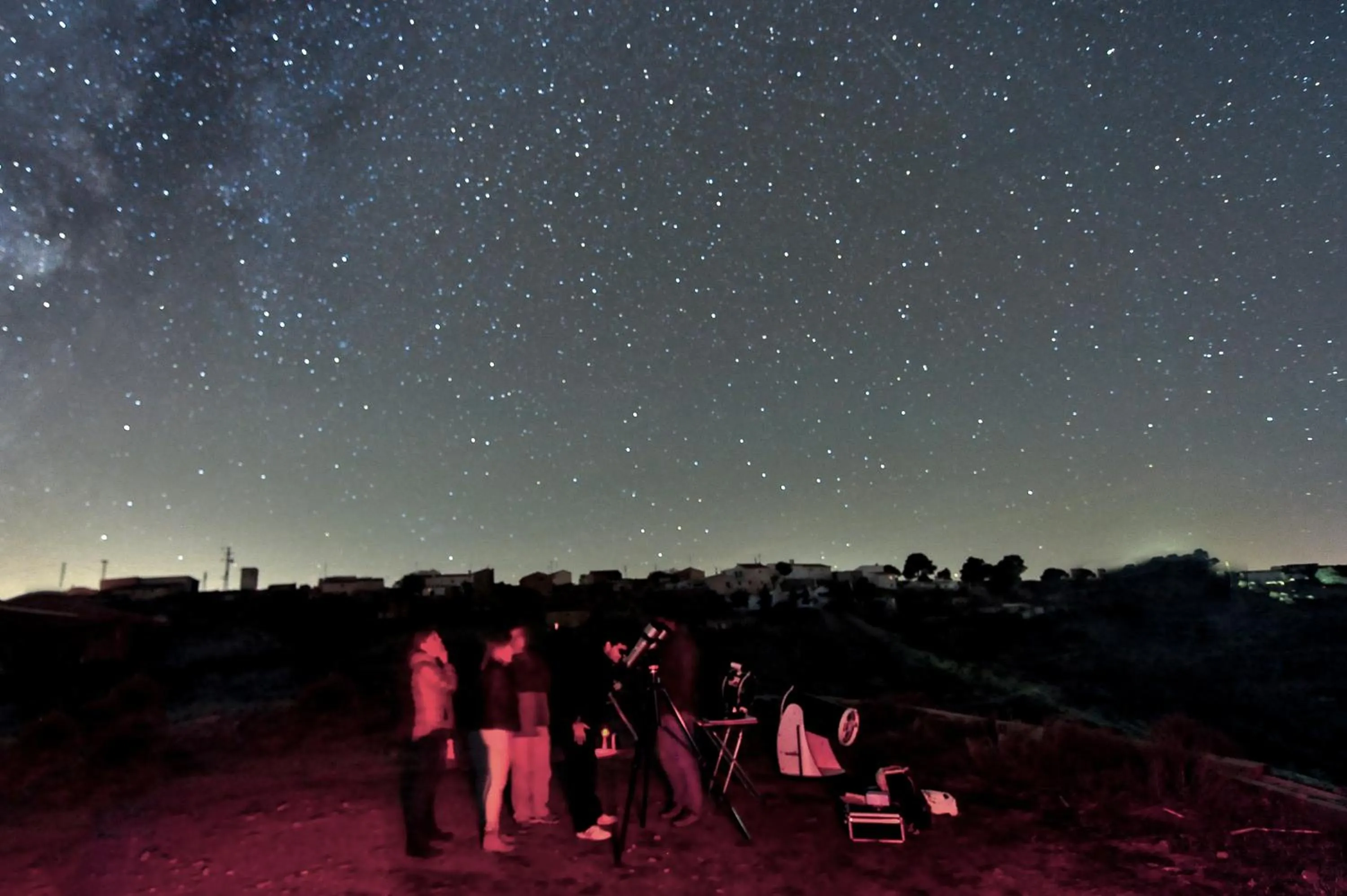 Evening entertainment in Balcones de Piedad