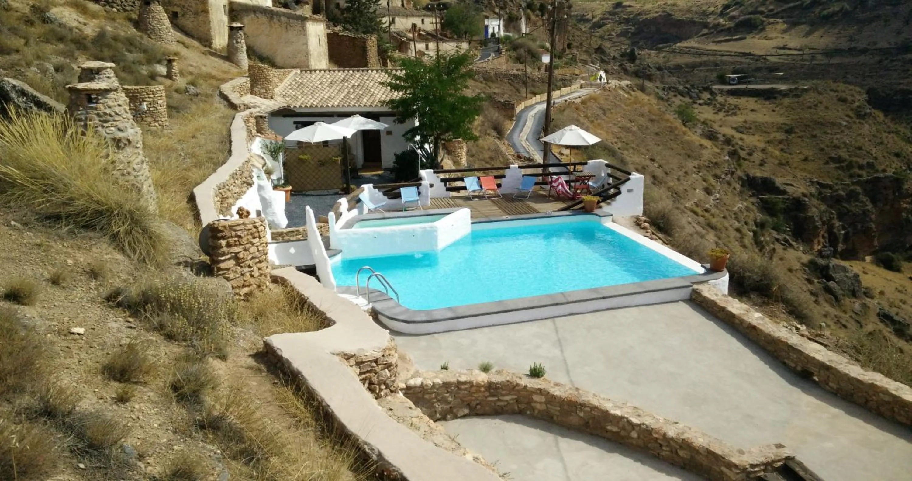 Swimming pool in Balcones de Piedad