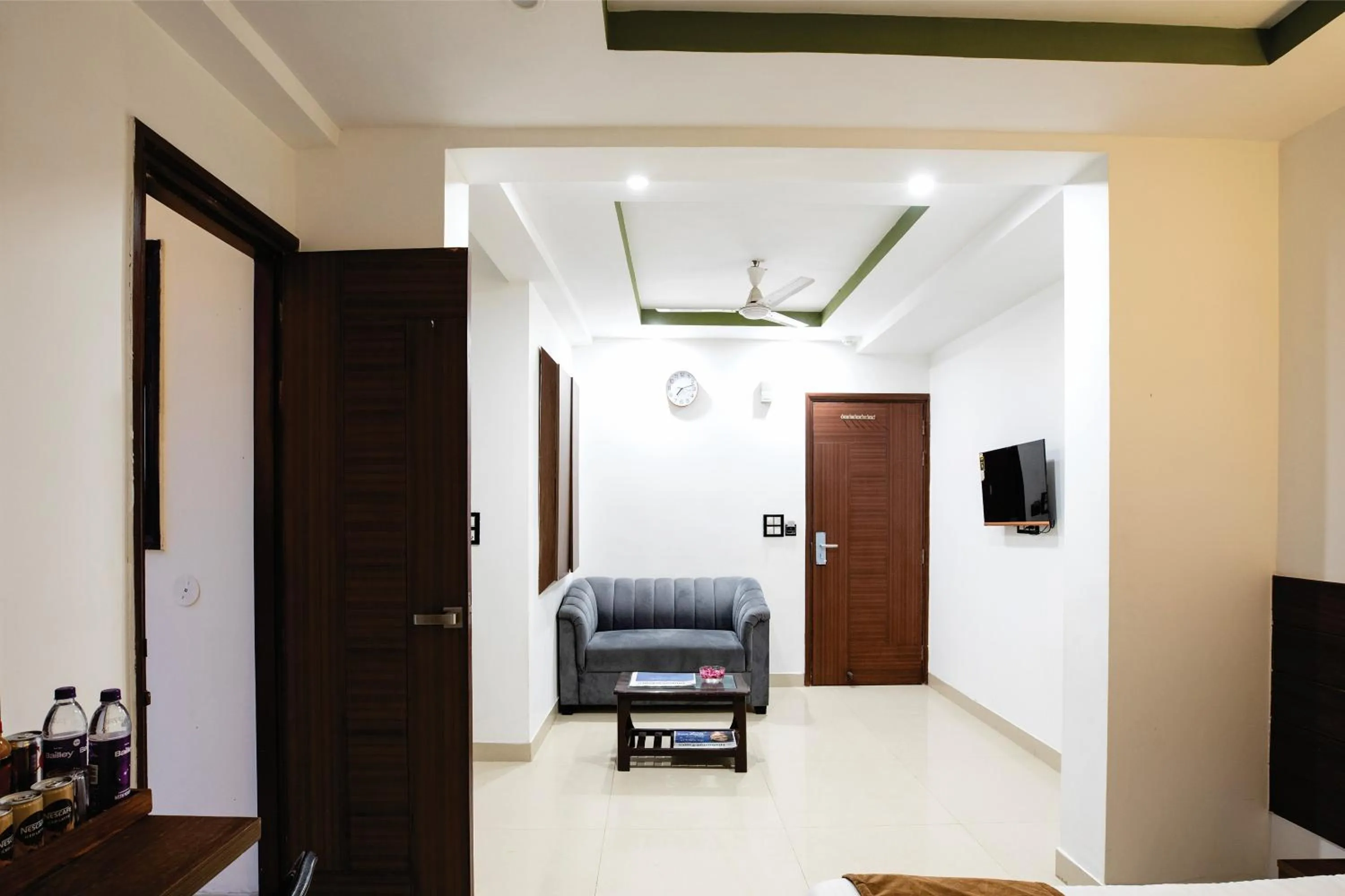 Seating area in HR Grand Hotel