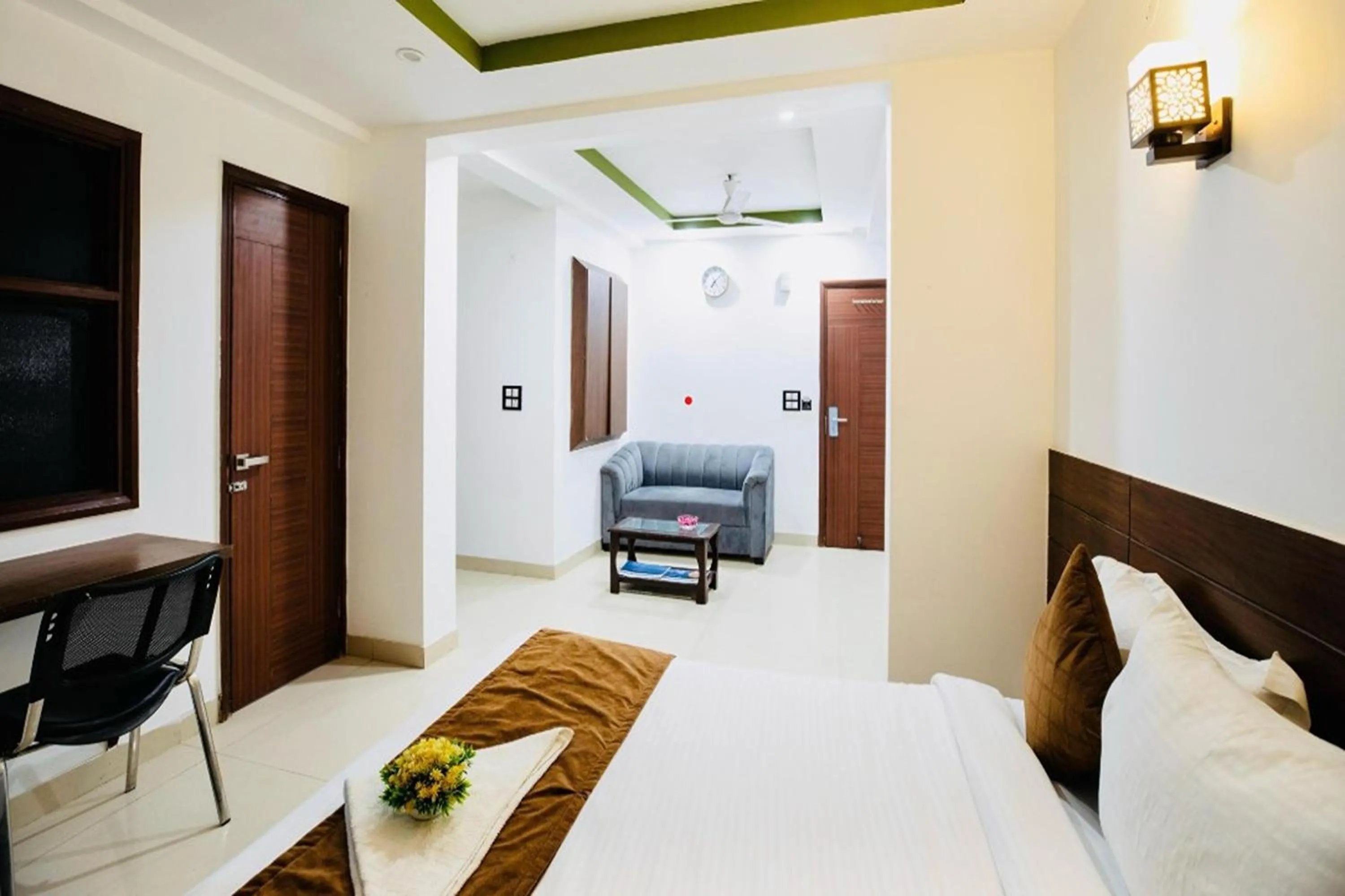 Bed in HR Grand Hotel