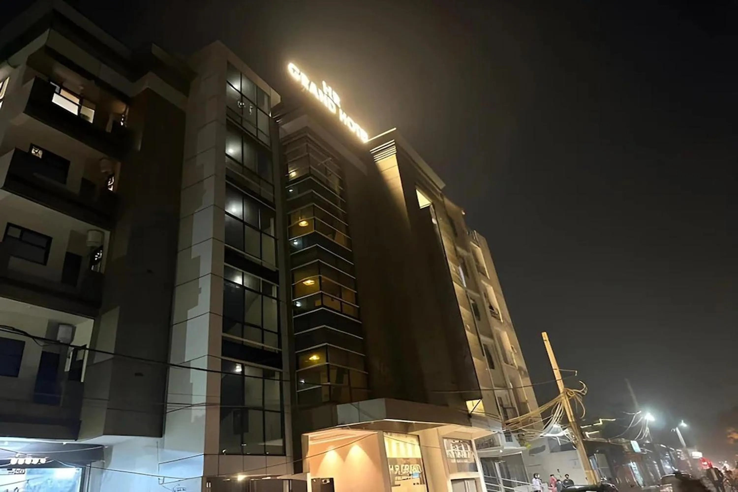 Property building in HR Grand Hotel