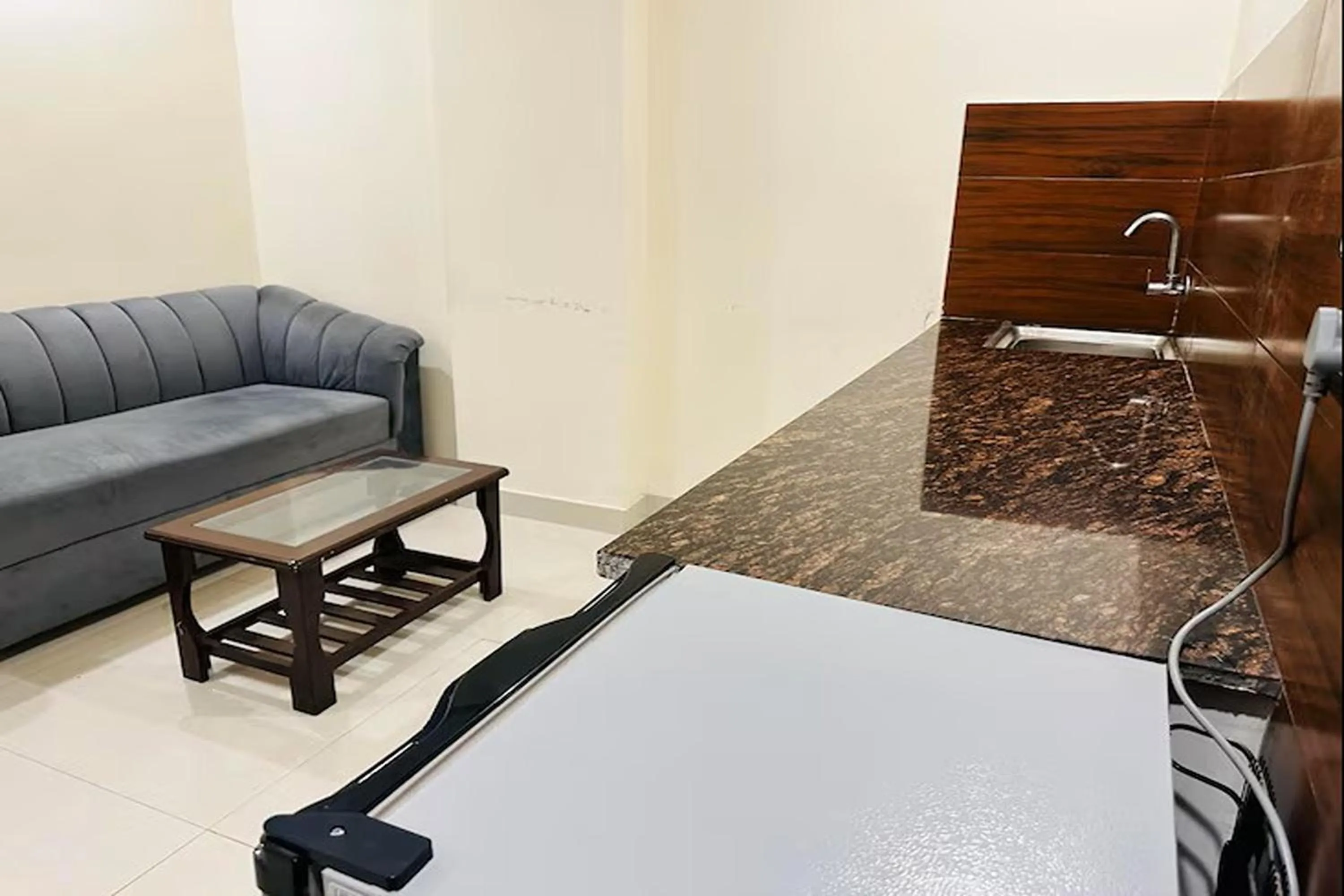 Seating area in HR Grand Hotel