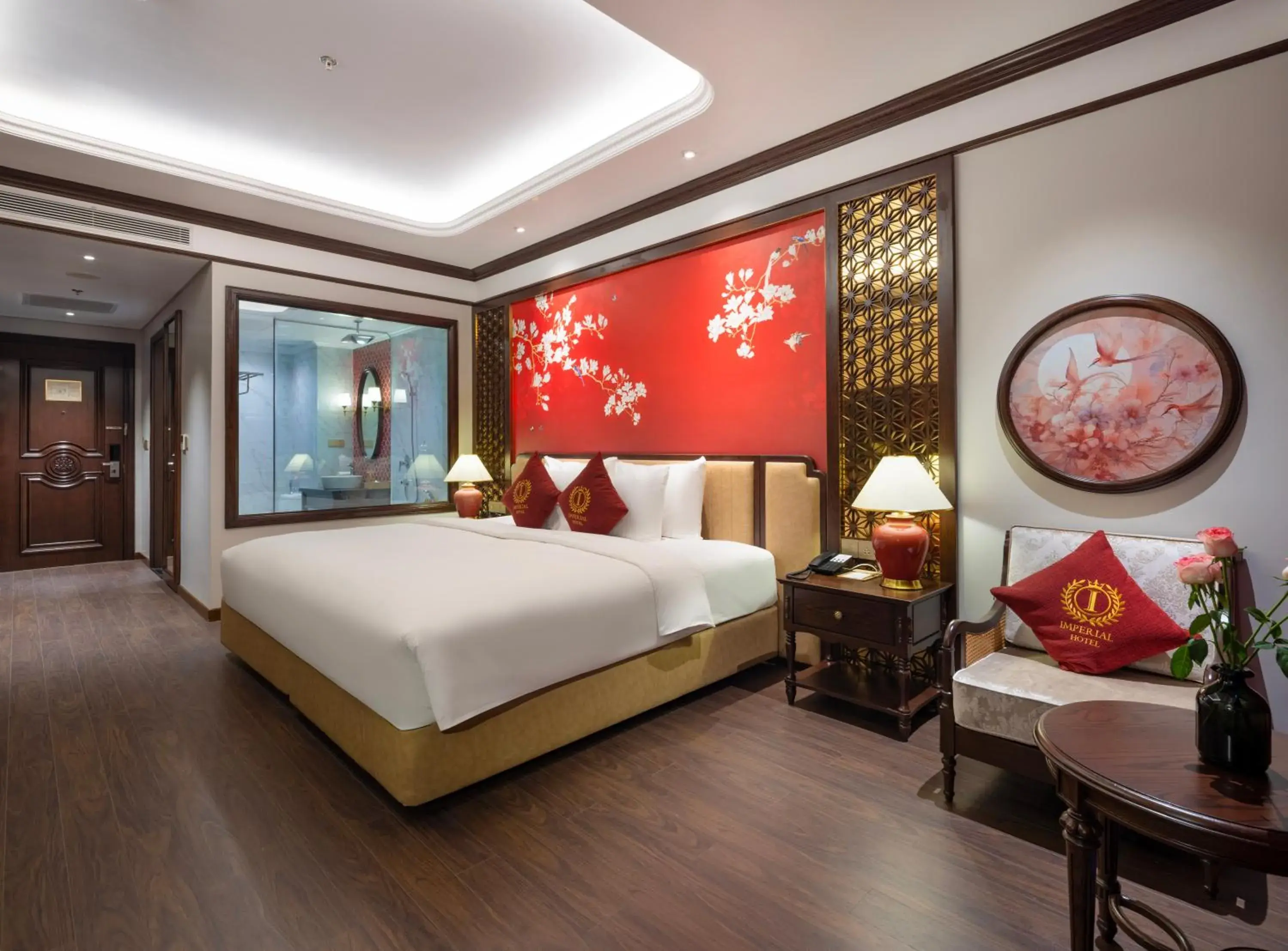 Deluxe Twin Room with Balcony and Valley View - Non-Smoking in Best Western Premier Imperial Dalat Deluxe Twin Room with Balcony and Valley View - Non-Smoking in Best Western Premier Imperial Dalat