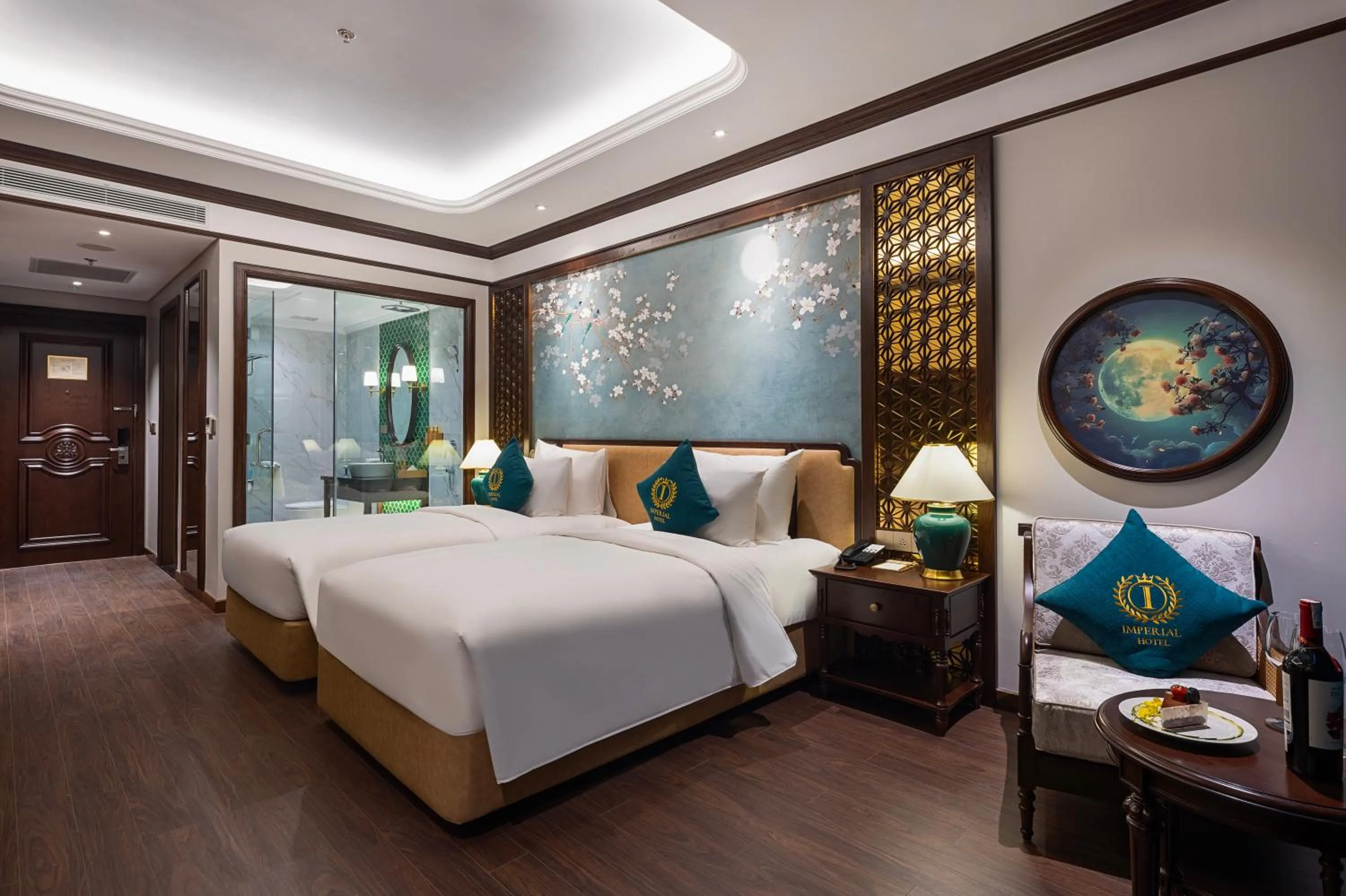 Bed in Best Western Premier Imperial Dalat