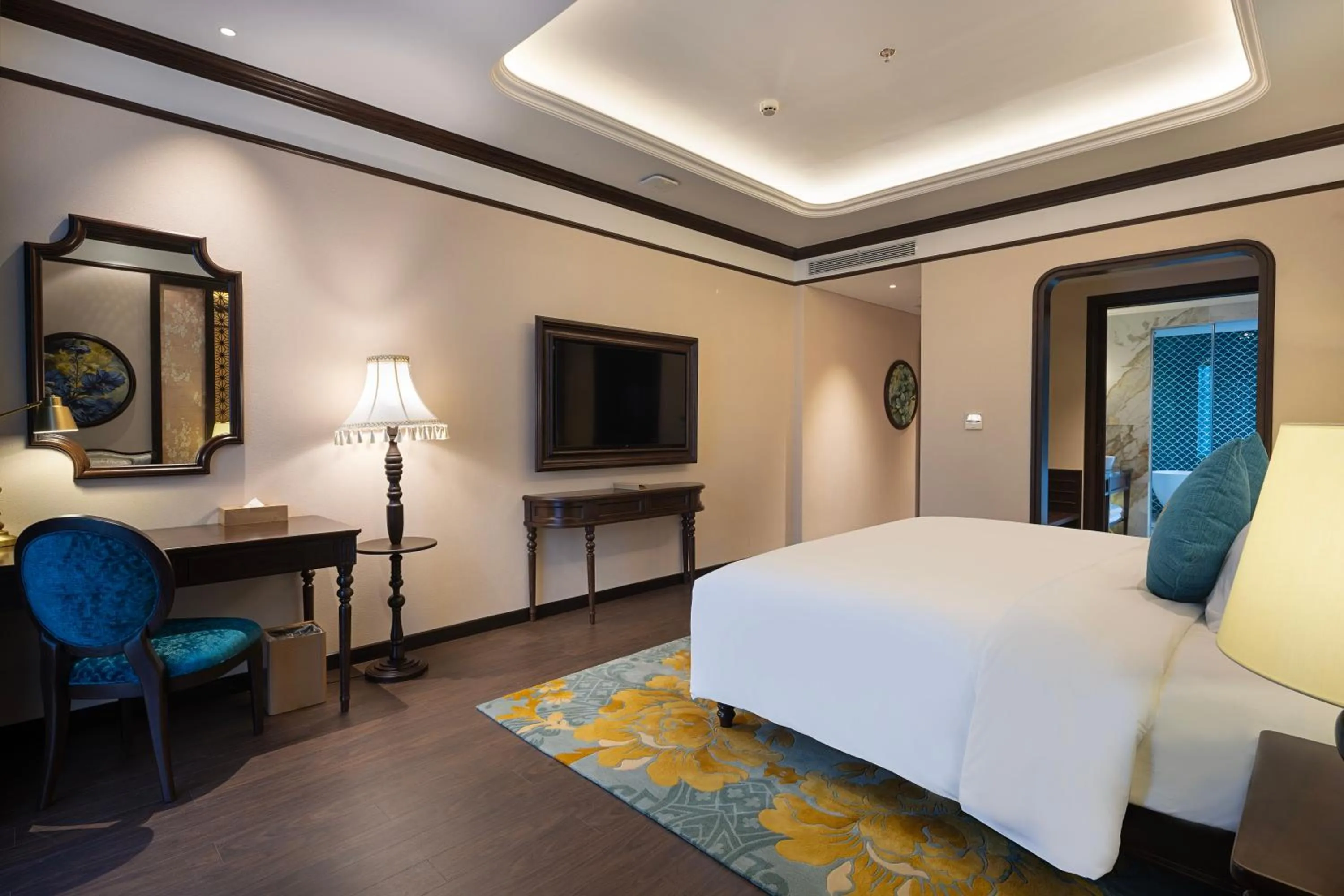 Bed in Best Western Premier Imperial Dalat