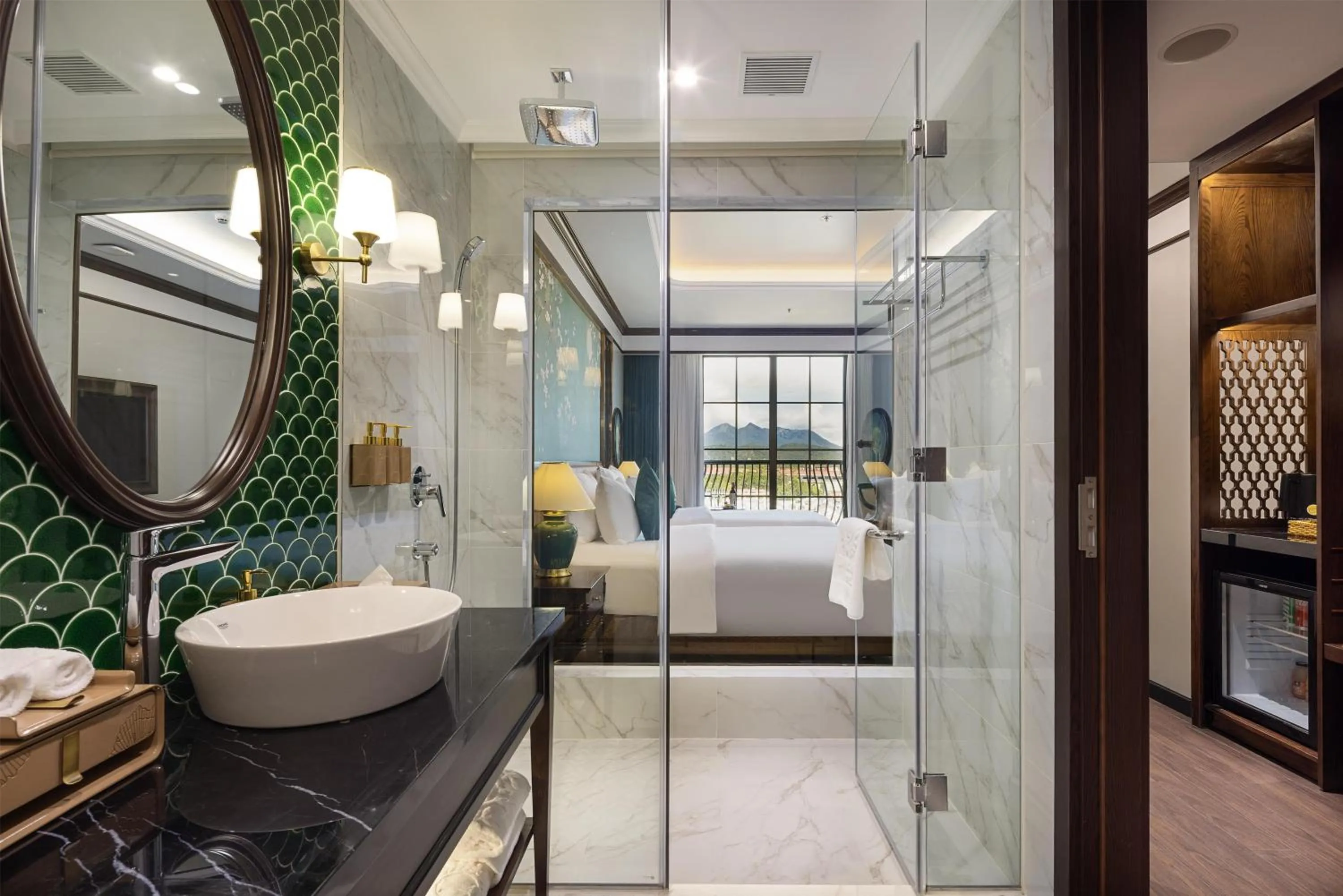 Bathroom, Bed in Best Western Premier Imperial Dalat