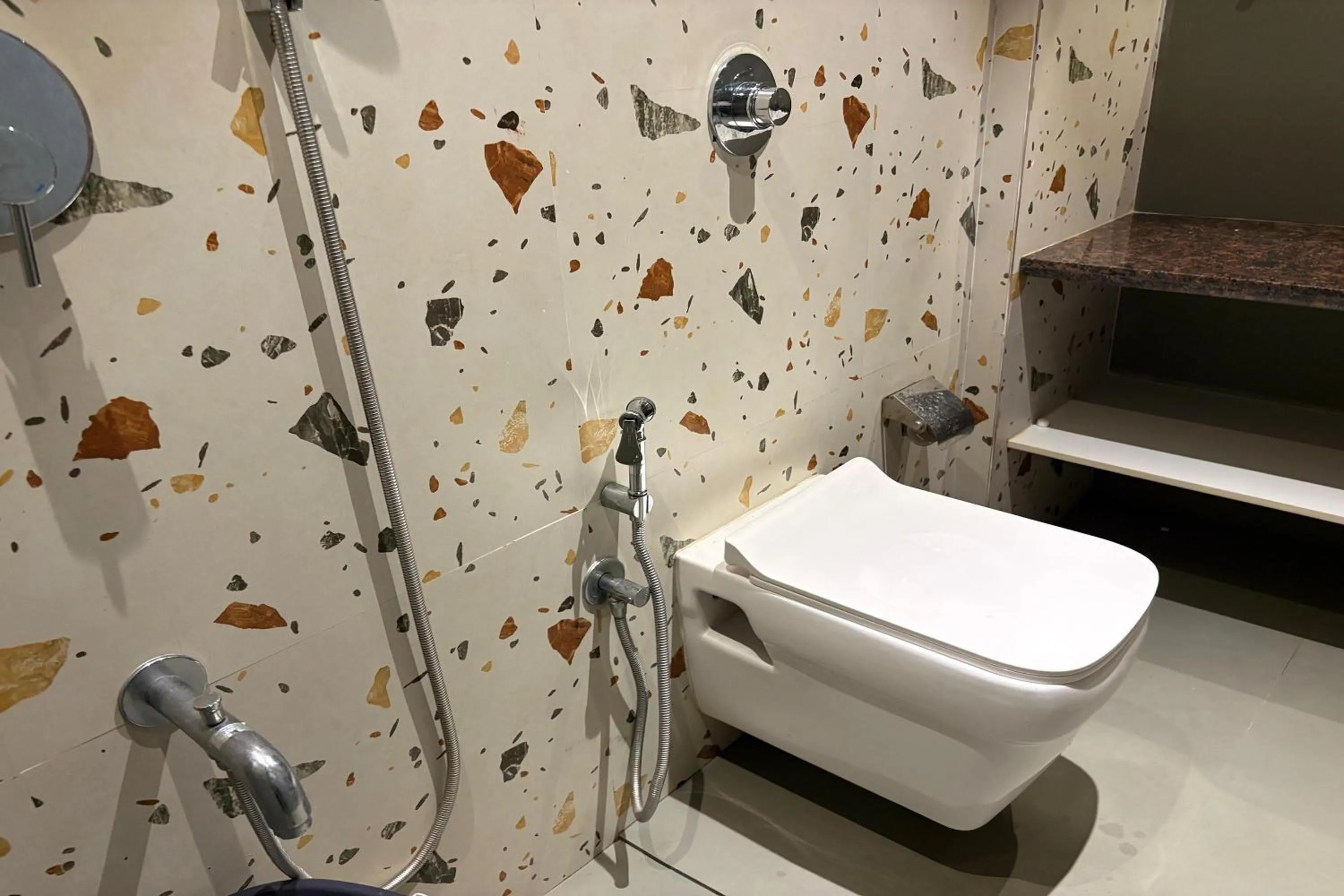 Bathroom in Dream Residency Hotels Pvt Ltd