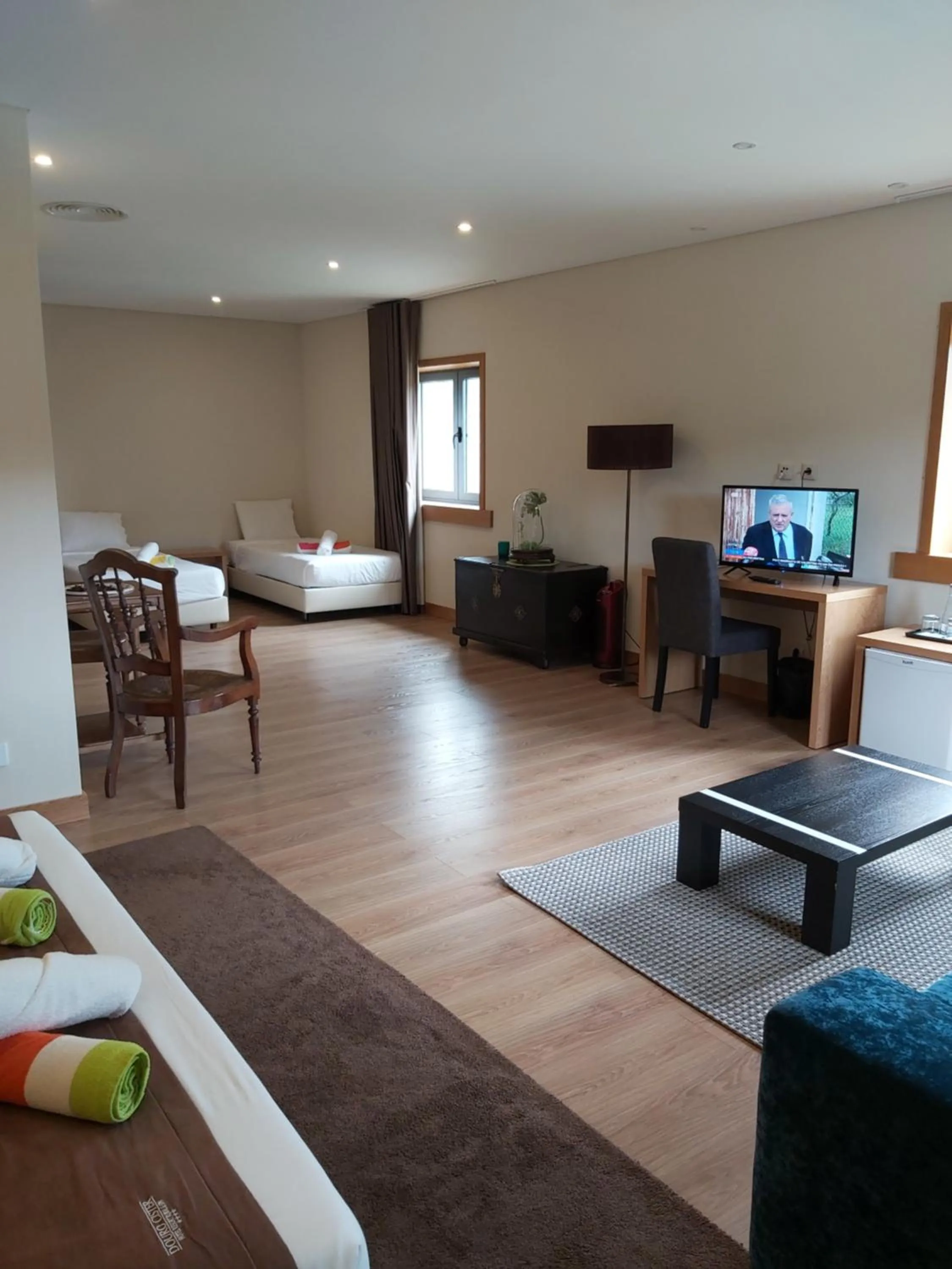 Living room, Bed in Douro Cister Hotel Resort